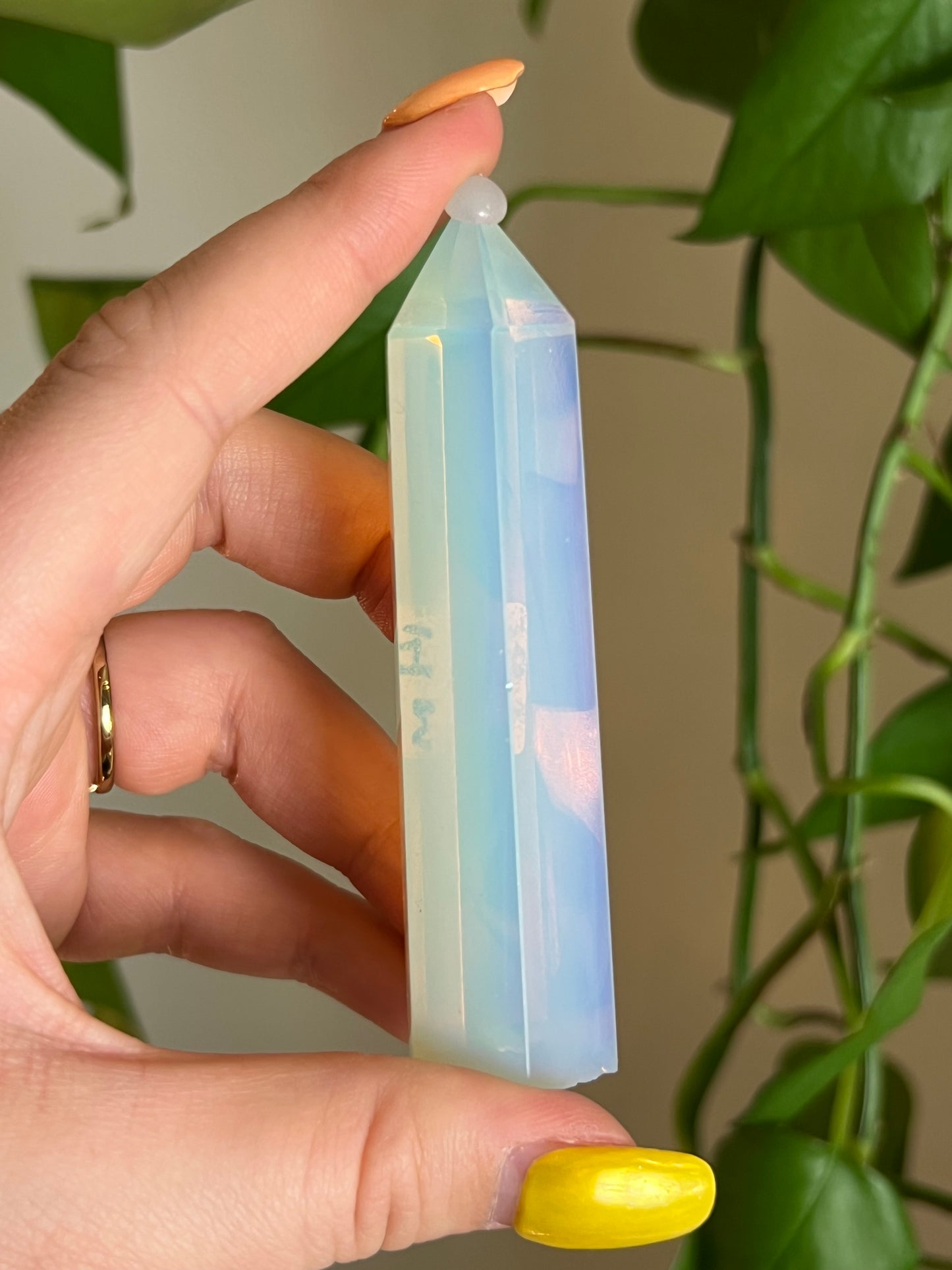 Opalite Glass Tower