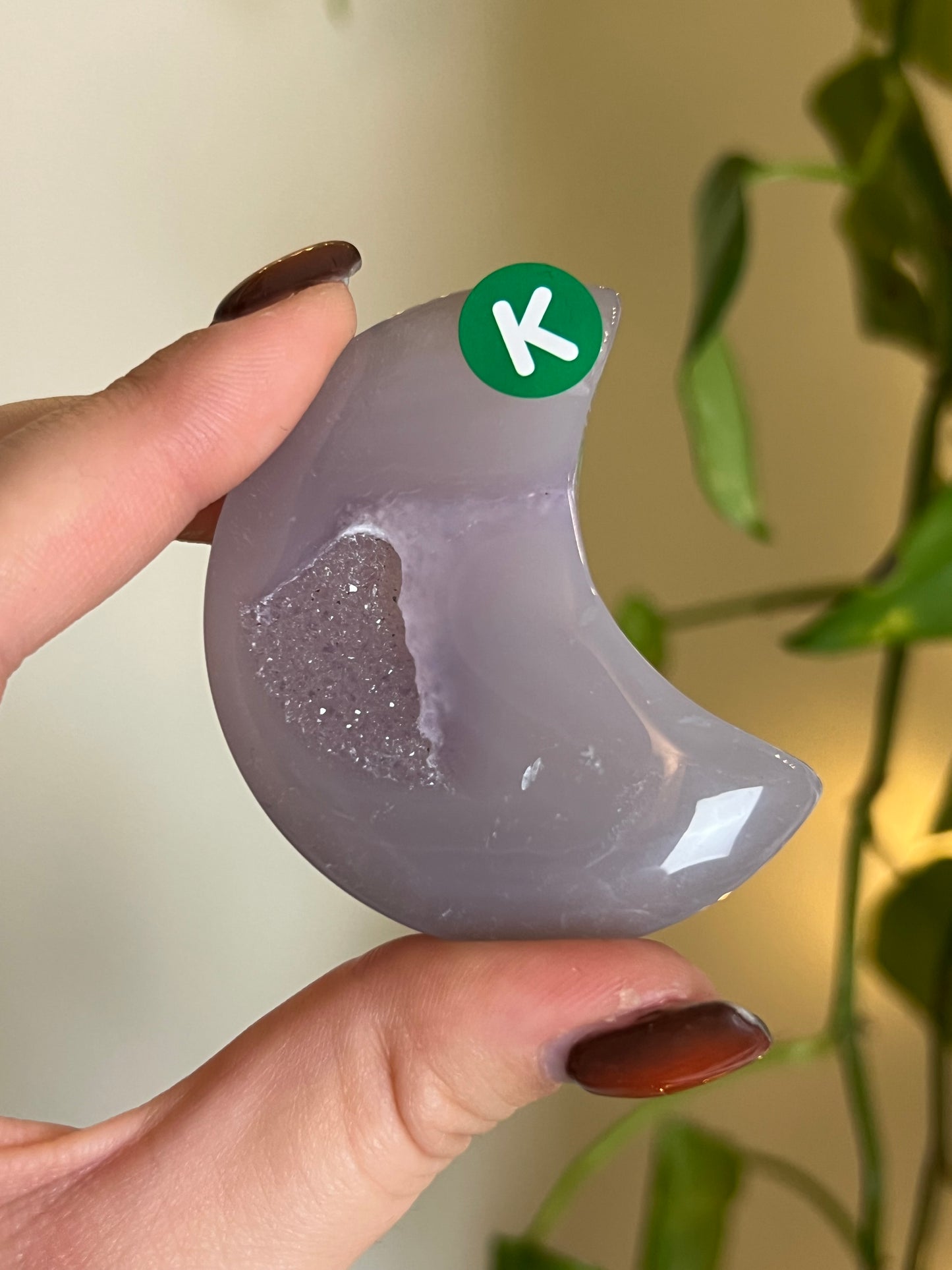 Druzy Agate Moon - Choose Your Ownđ