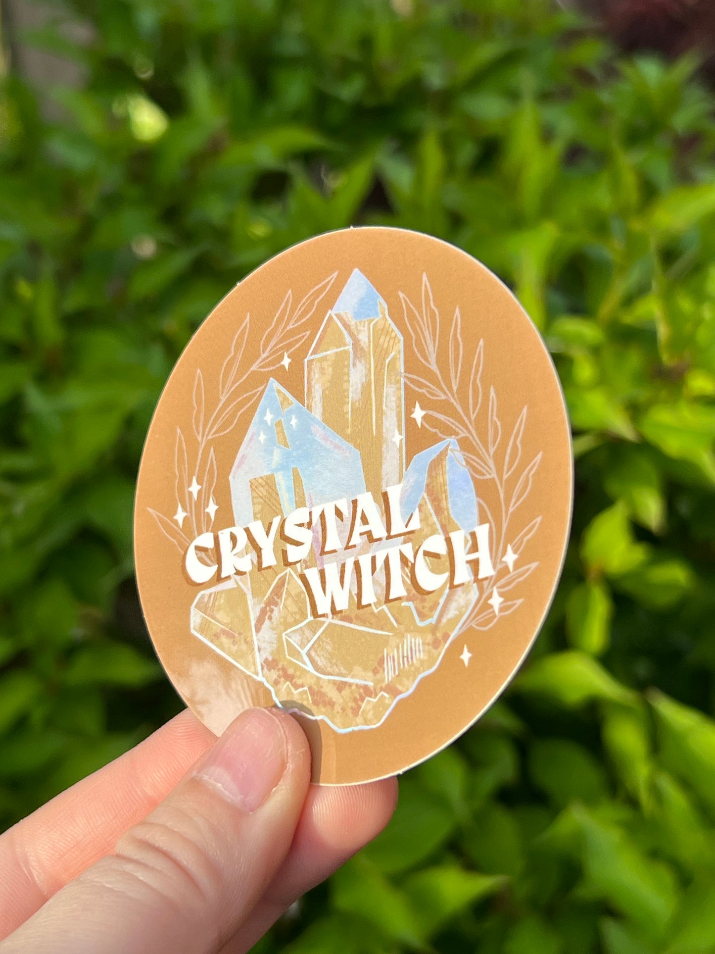 Crystal Witch Holographic Sticker