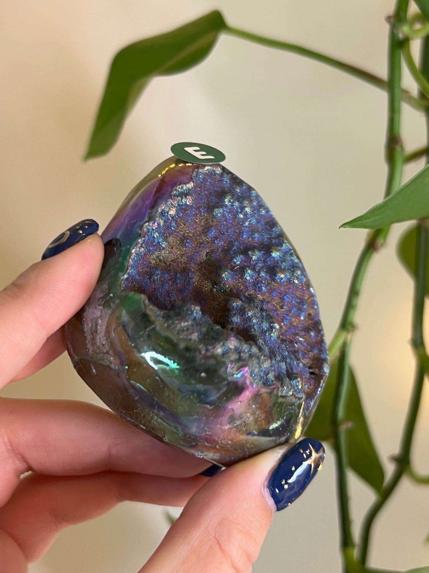Aura Amethyst Cluster Polished Sides - E