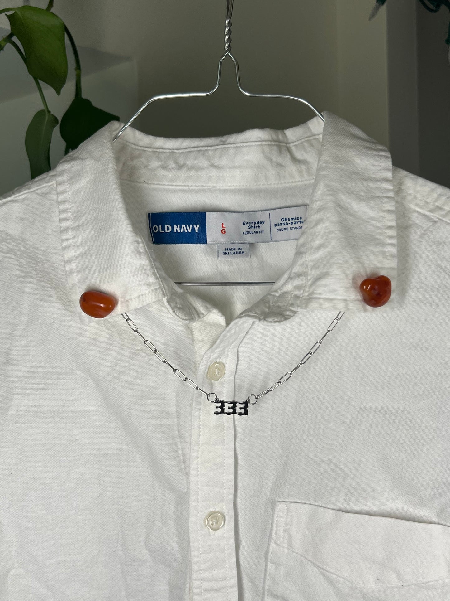 Chaînes de collier en cristal avec chiffres angéliques