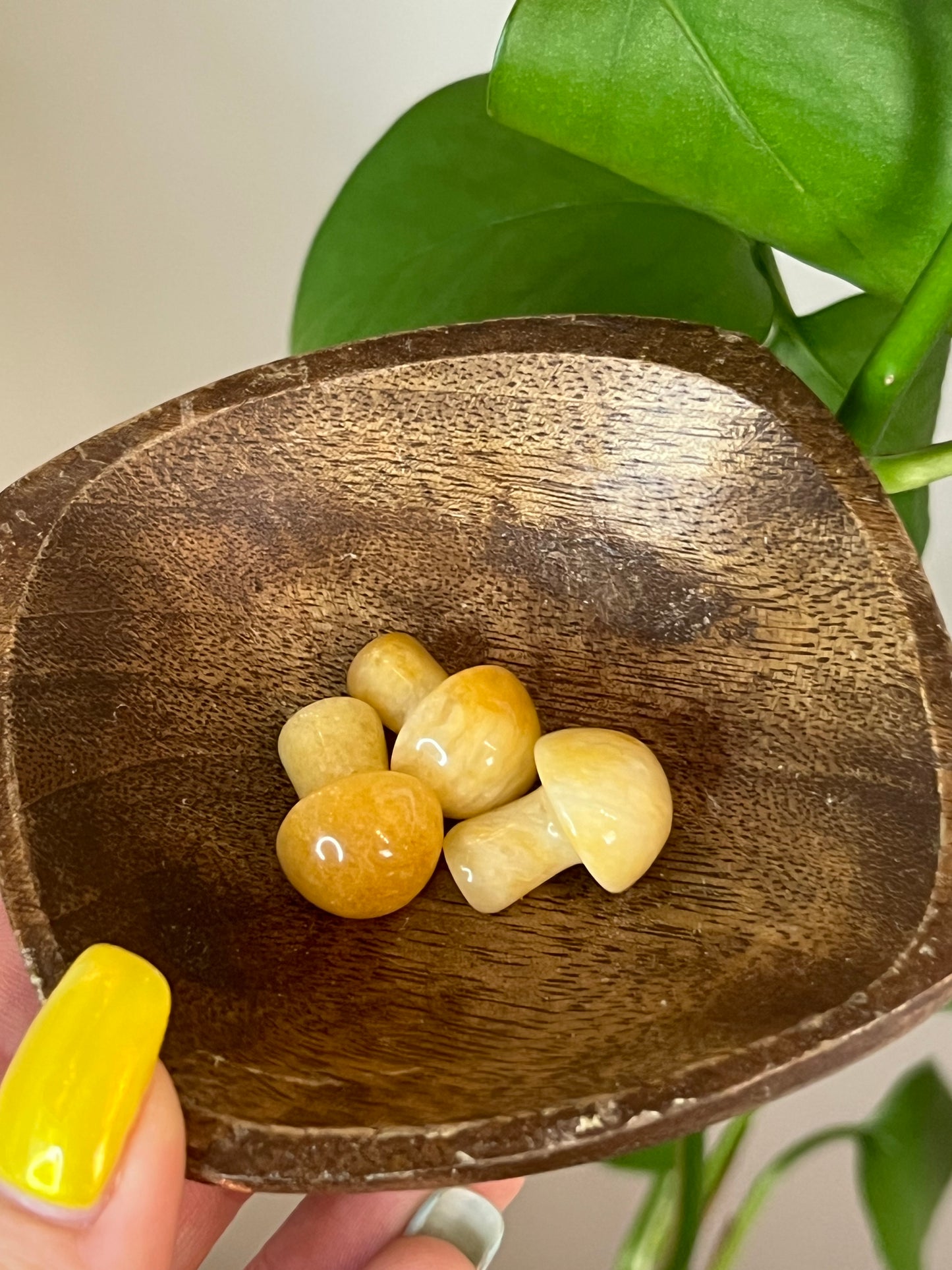 Yellow Aventurine Mini Mushroom