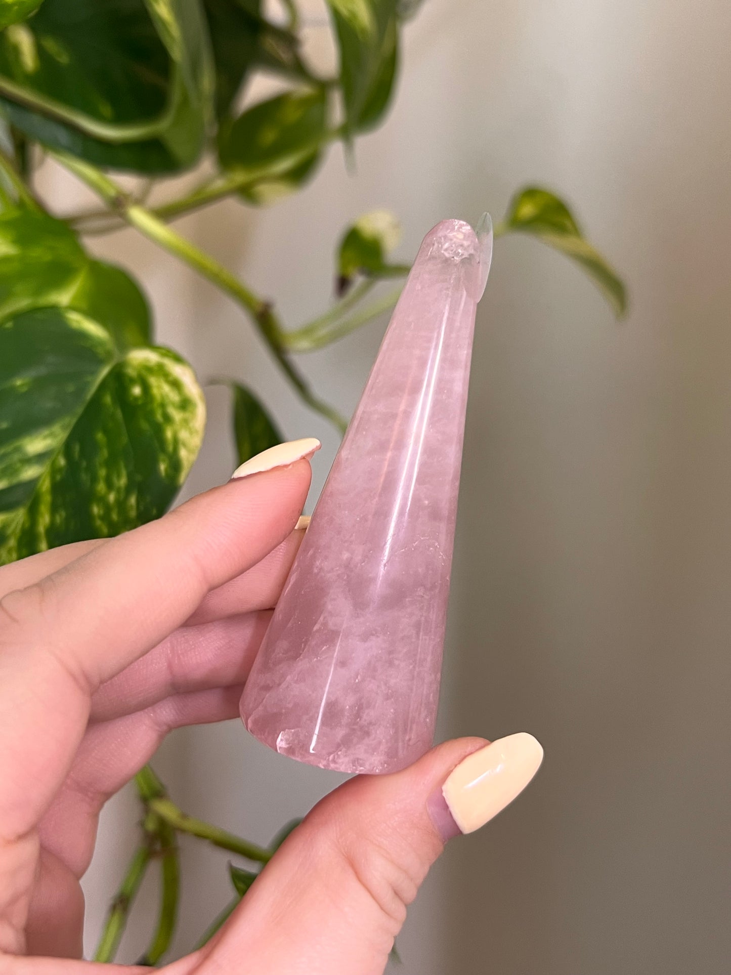 Rose Quartz Ring Holder - 7