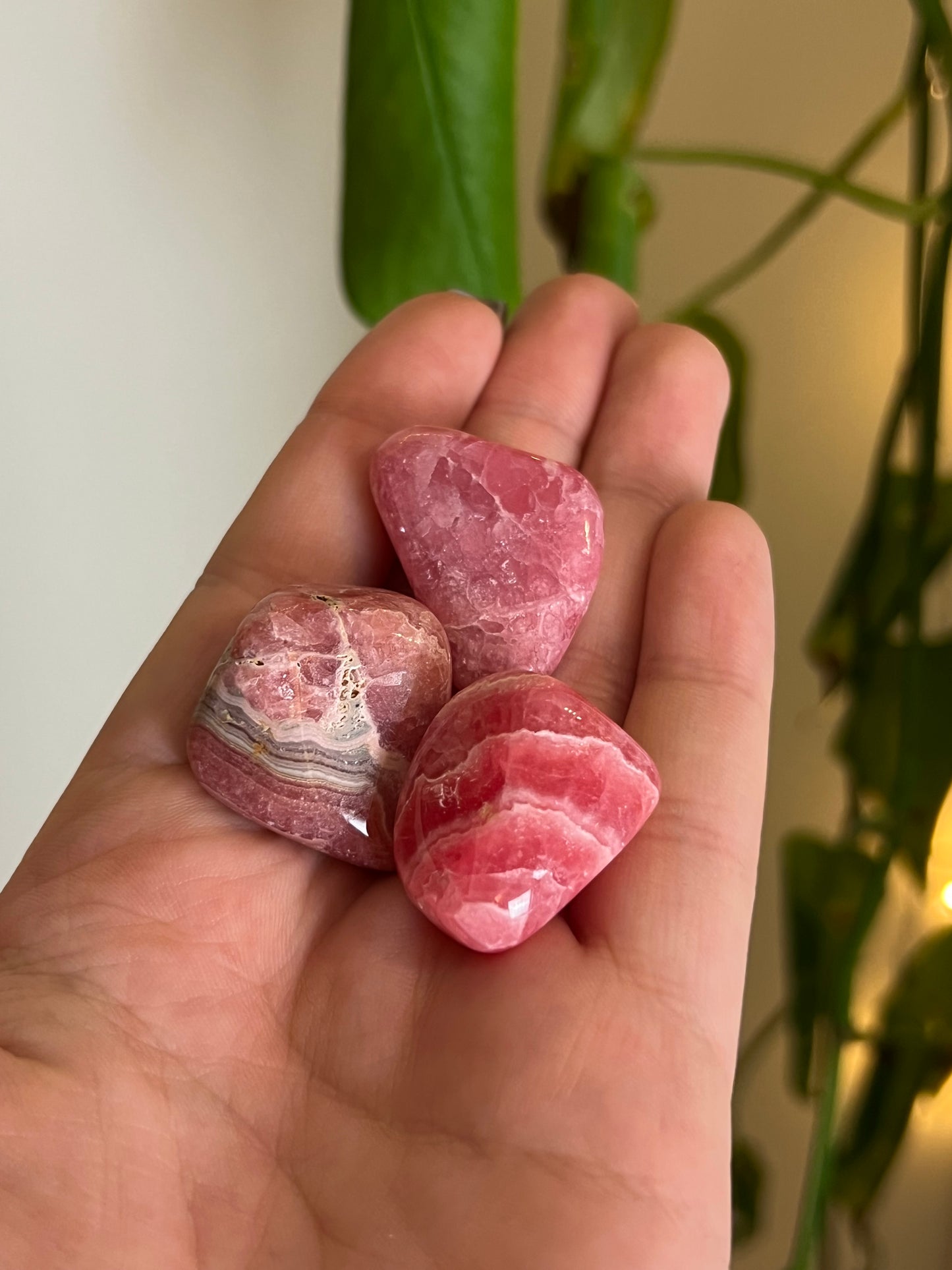 Rhodochrosite Tumbled