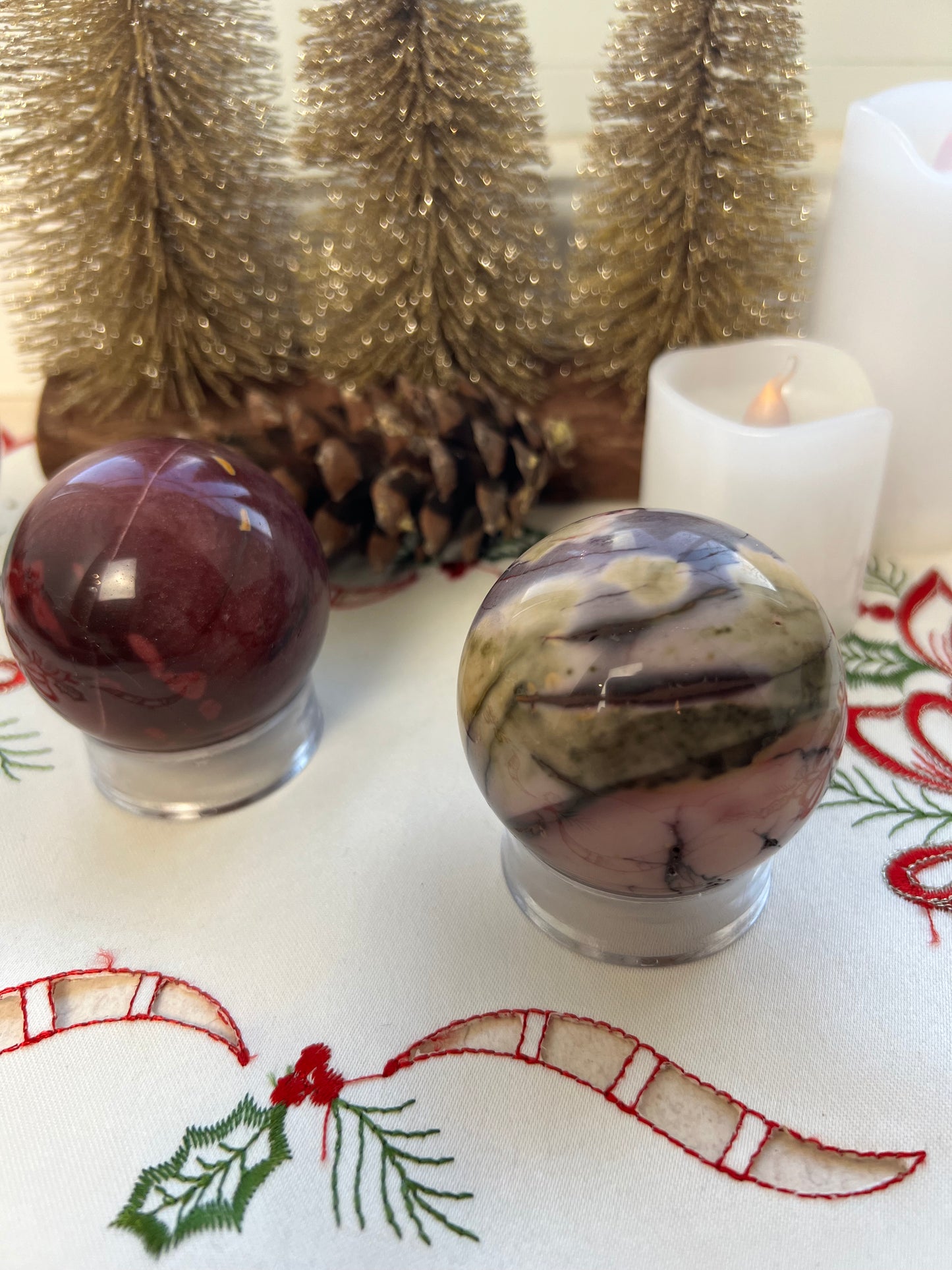 Mookaite Jasper Spheres