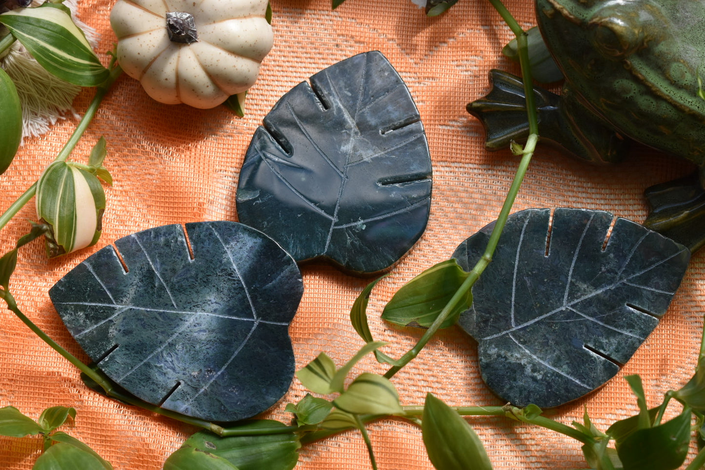 Moss Agate Leaf