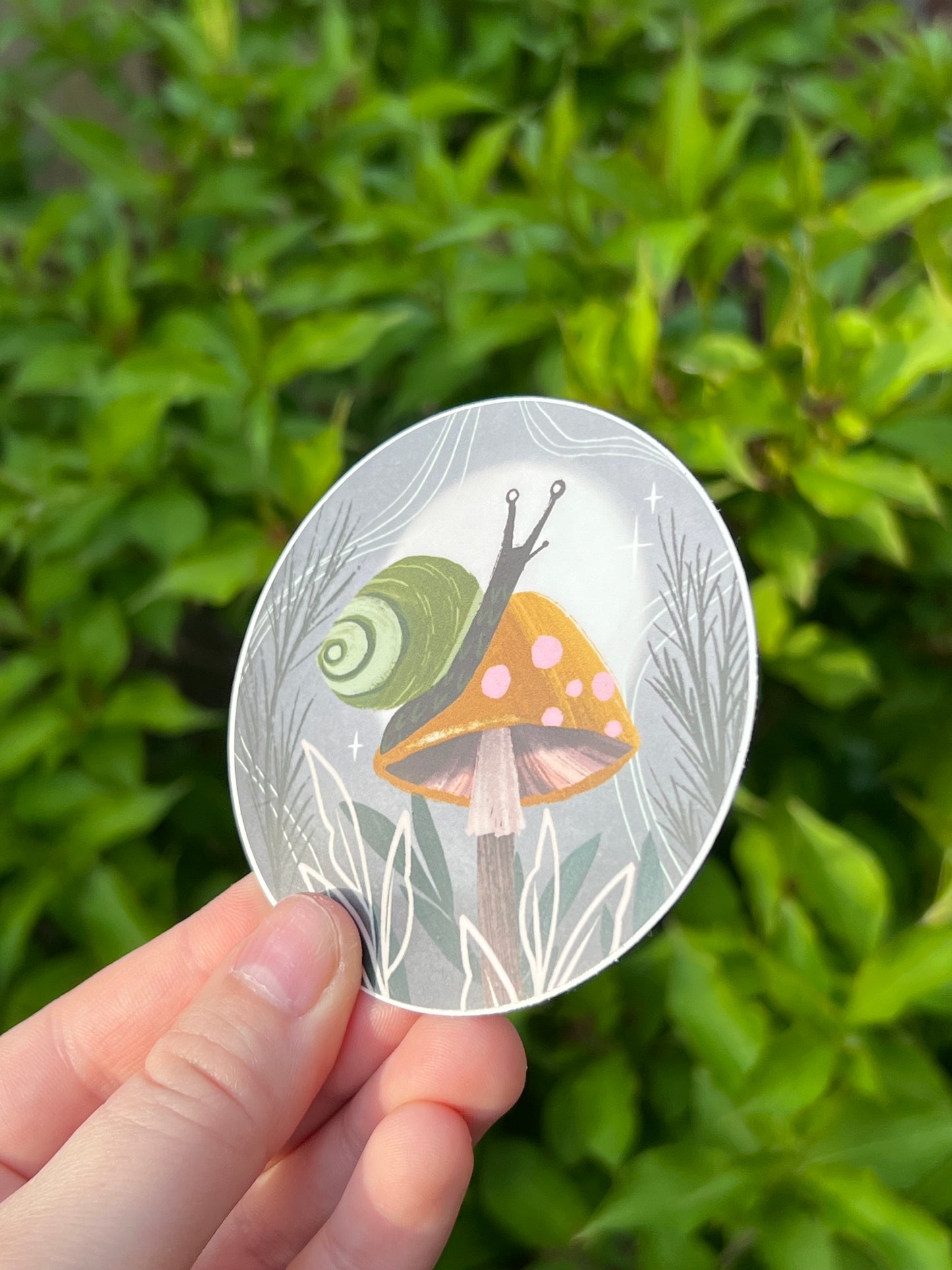 Happy Snail Sticker