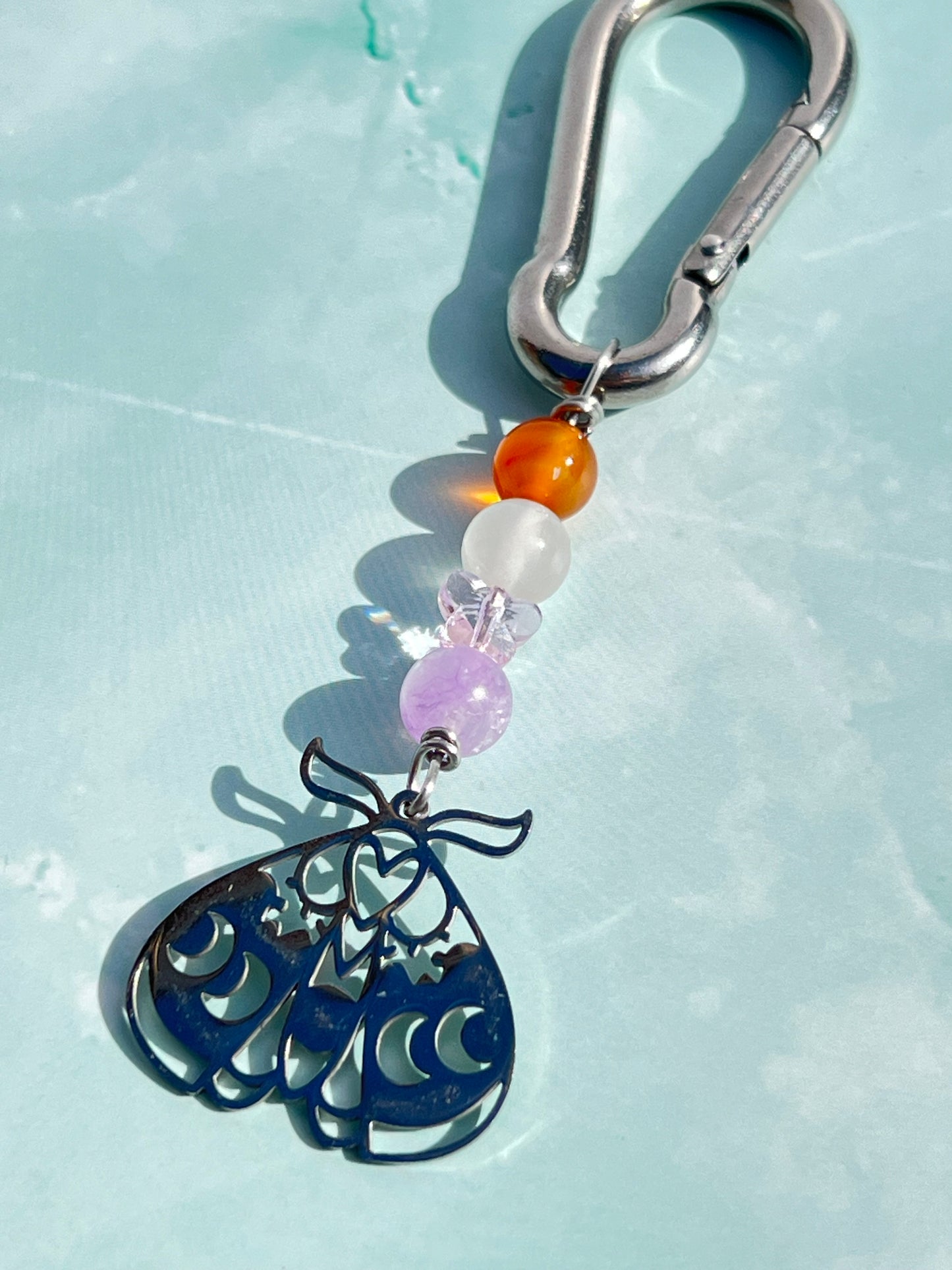 Lesbian Moth Carabiner 🦋