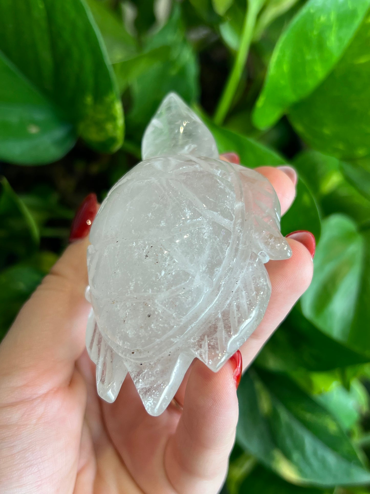 Clear Quartz Sea Turtle