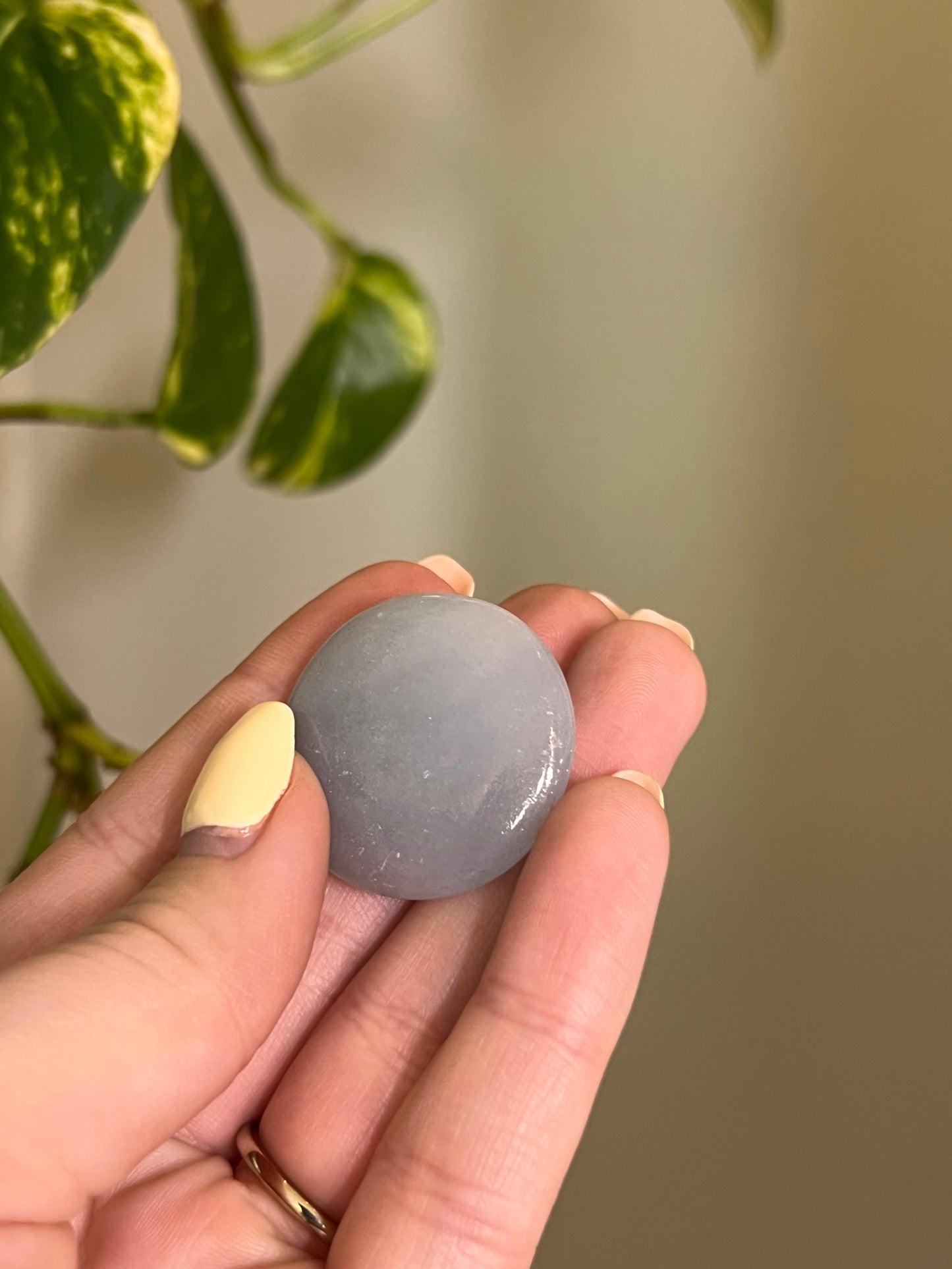 Angelite Button