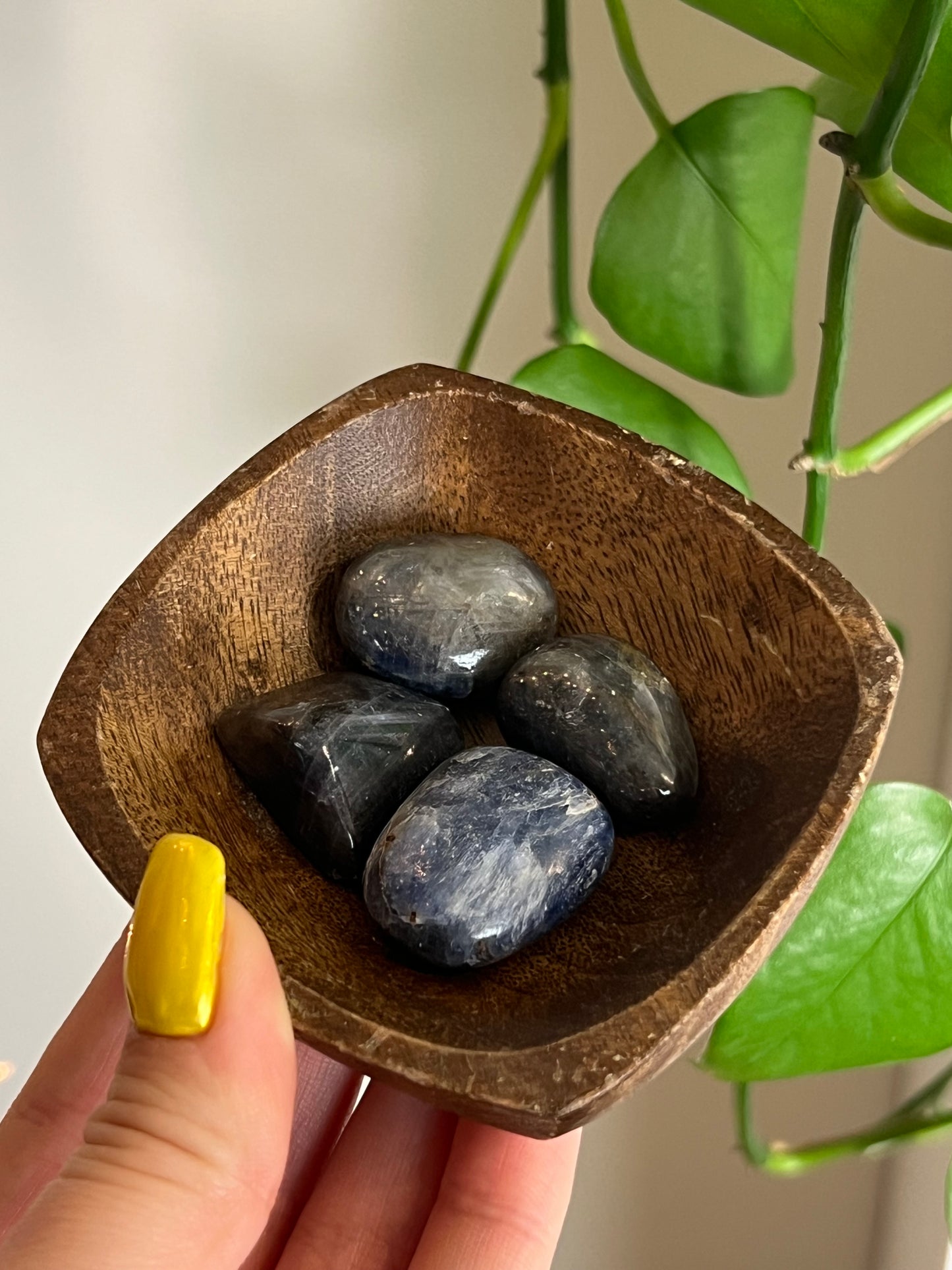 Sapphire Tumbled