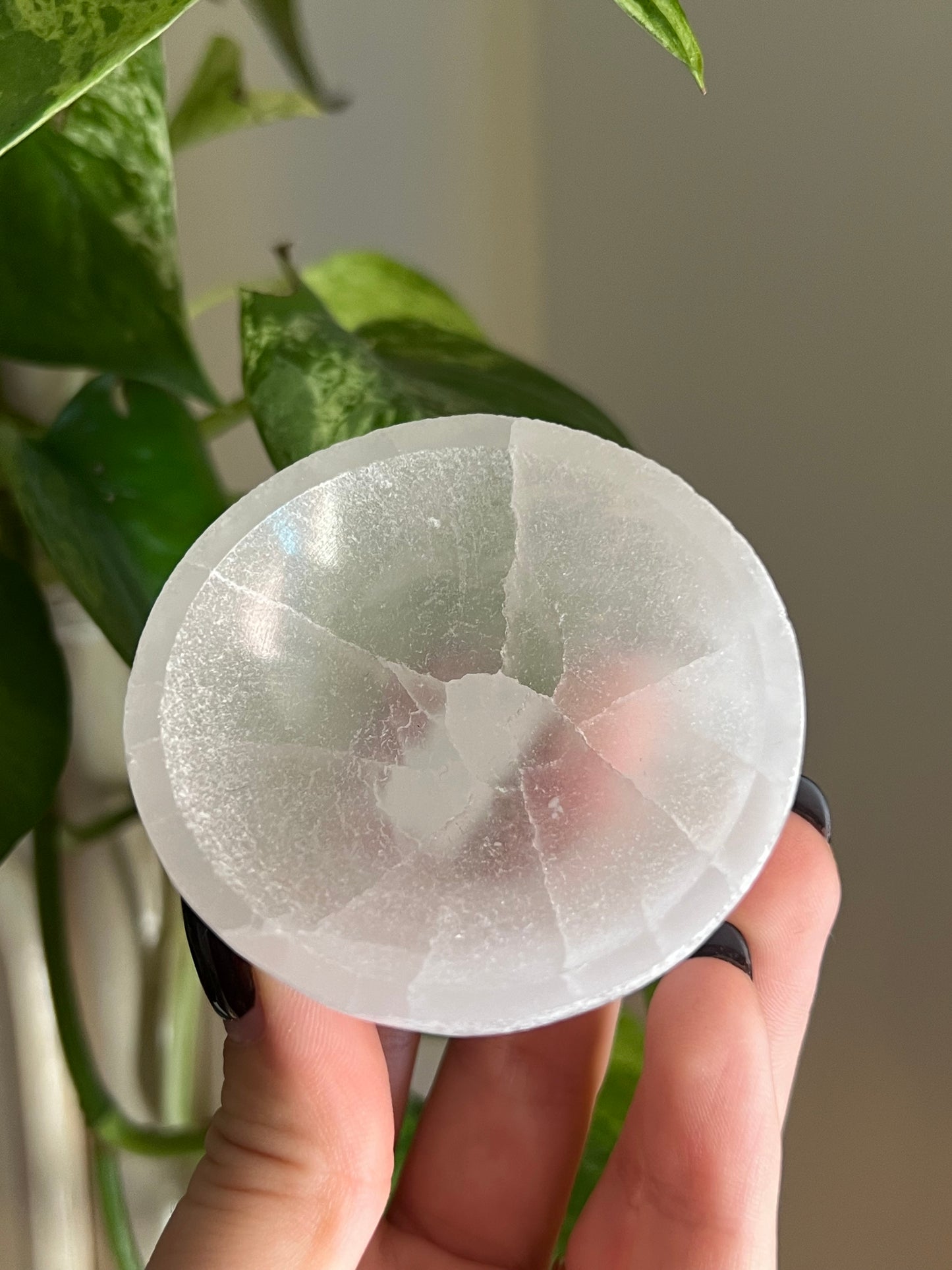 Selenite Satin Spar Mini Bowl