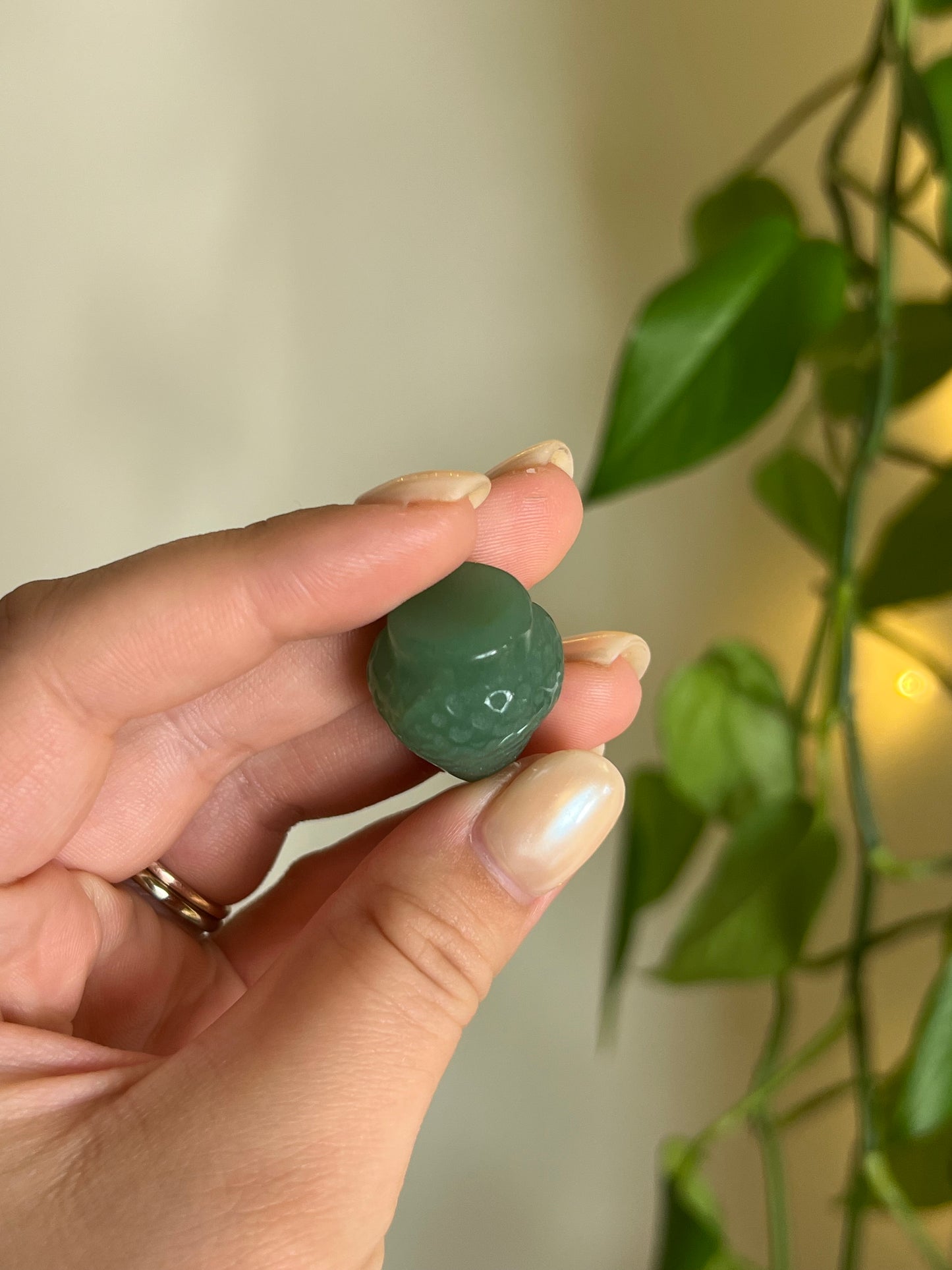 Green Aventurine Small Strawberry