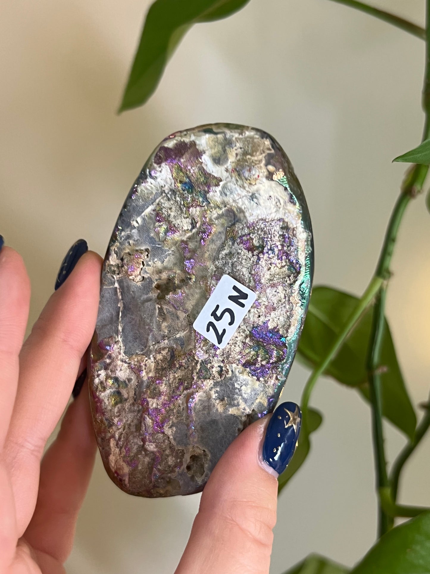 Aura Amethyst Cluster Polished Sides - N