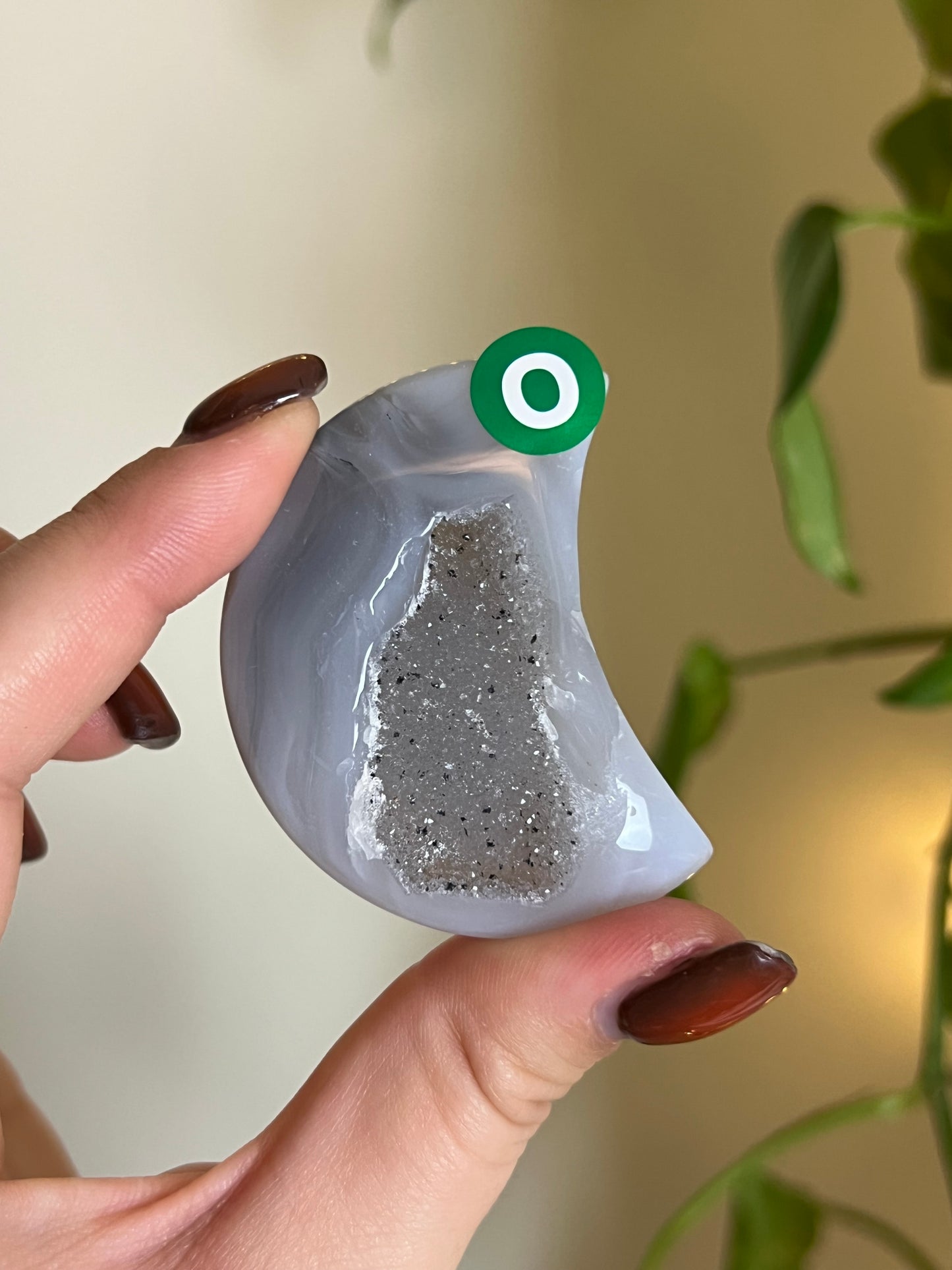 Druzy Agate Moon - Choose Your Ownđ