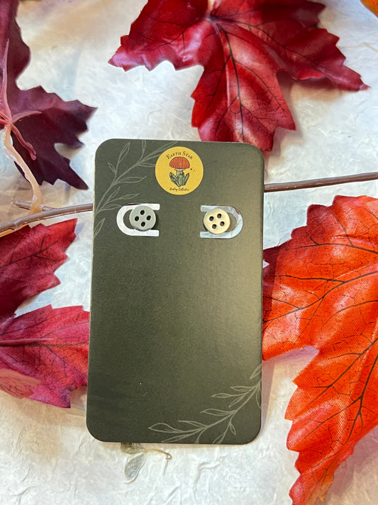 Button Stainless Studs