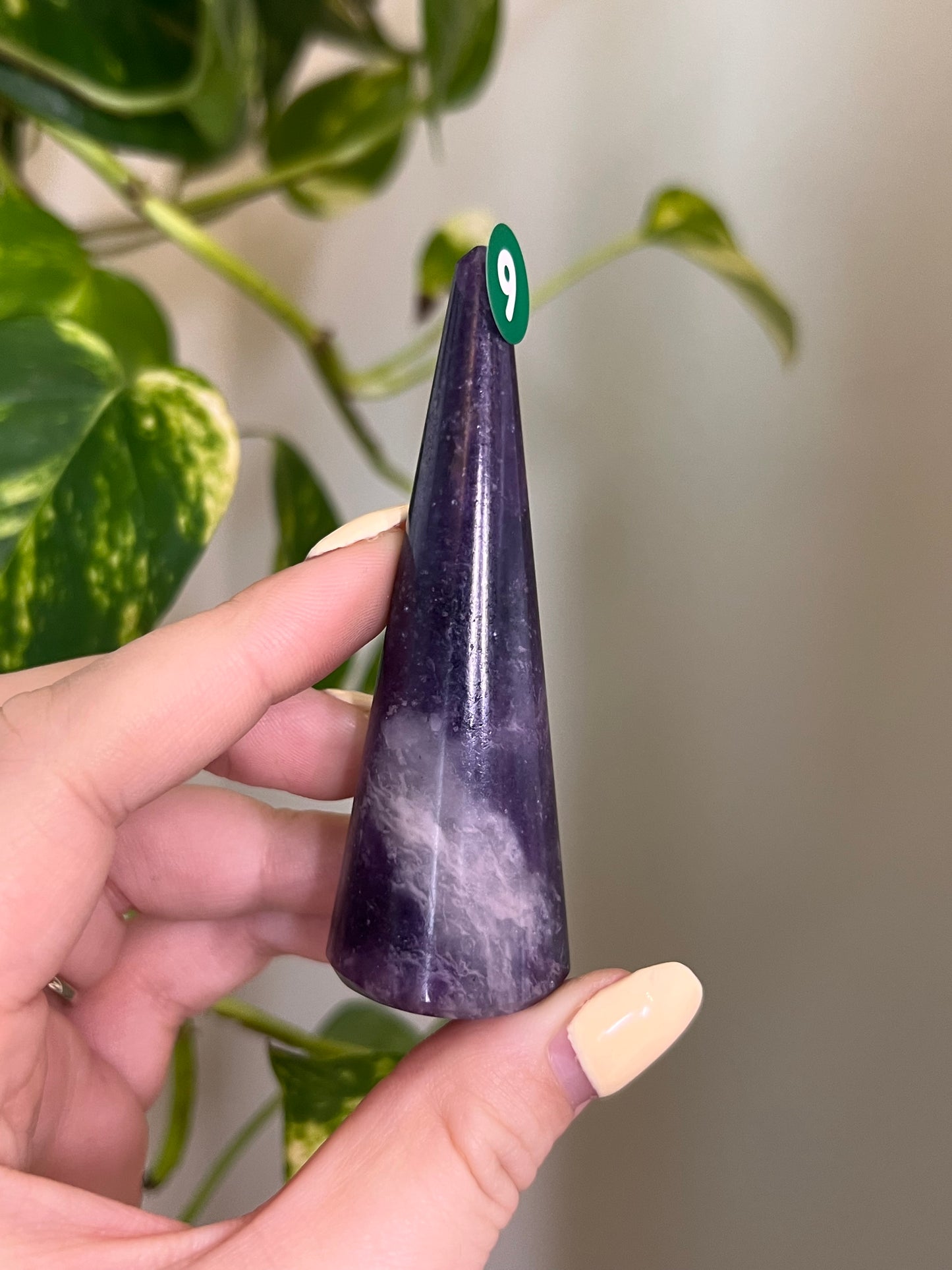 Lepidolite Ring Holder - 9