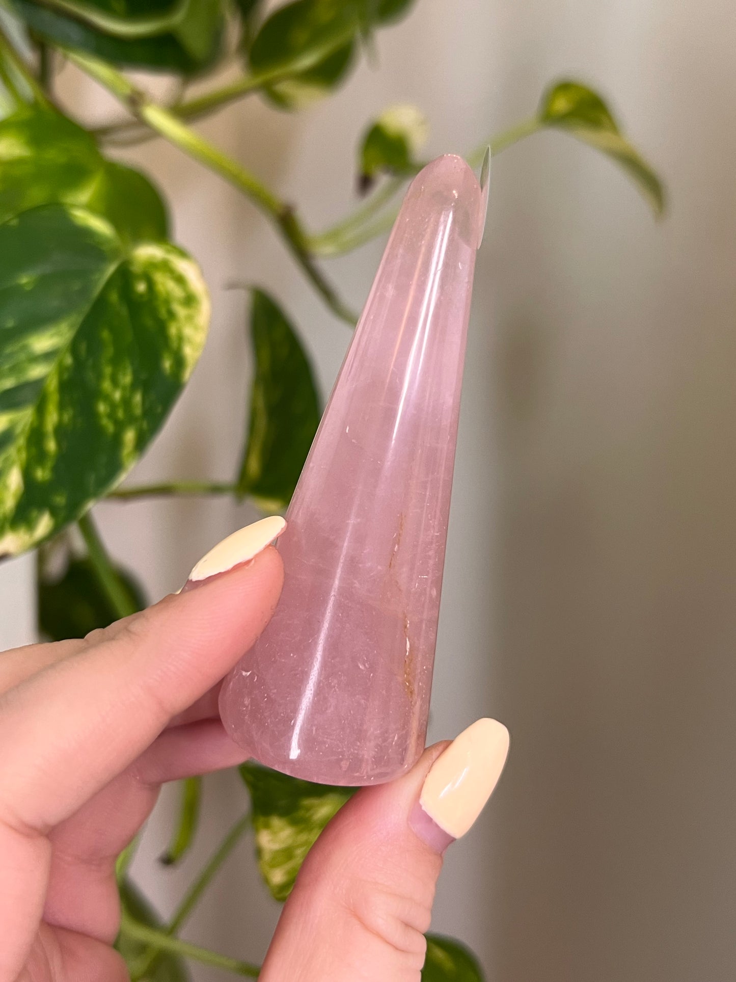 Rose Quartz Ring Holder - 8
