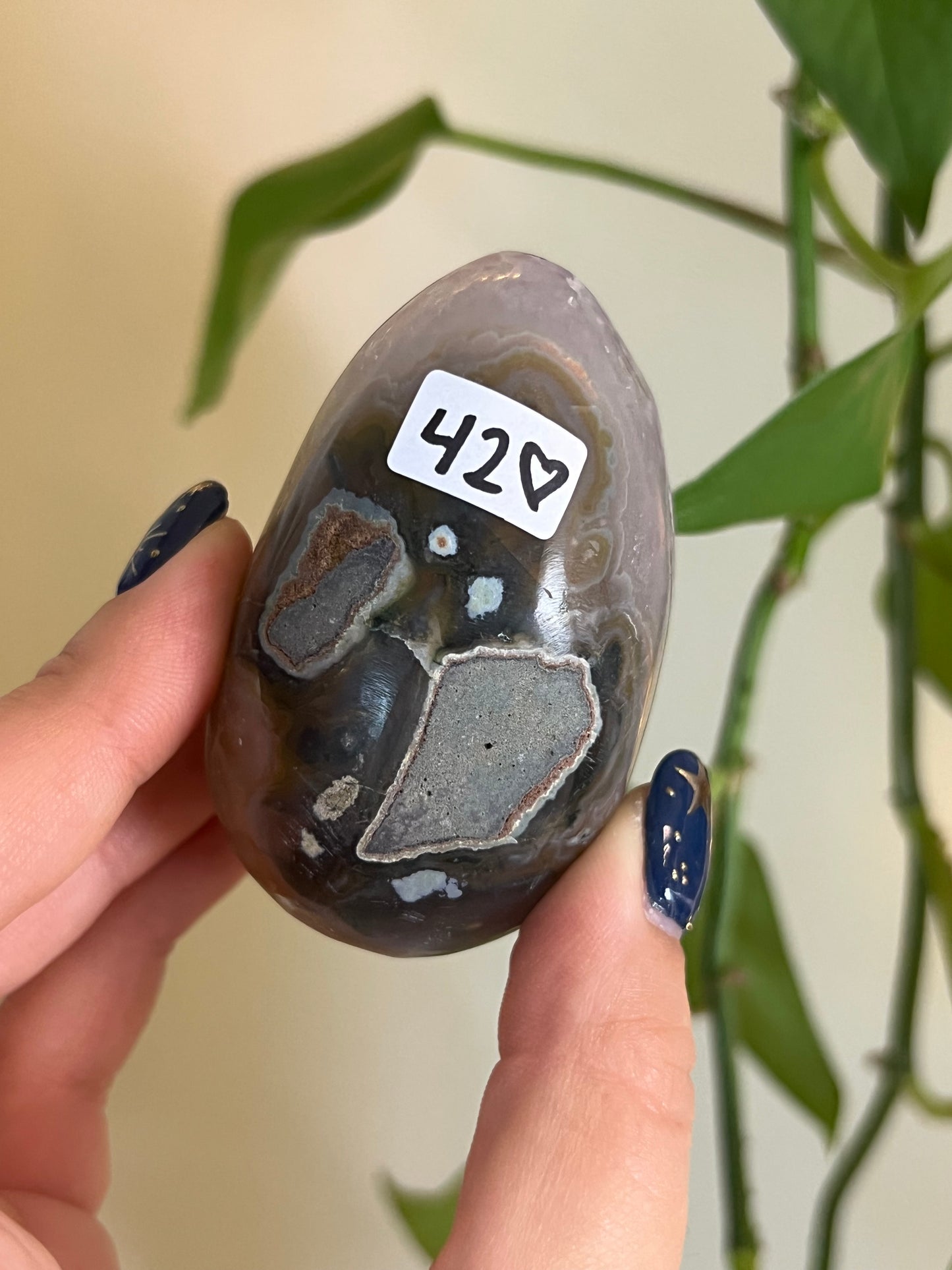 Amethyst Cluster Egg - E