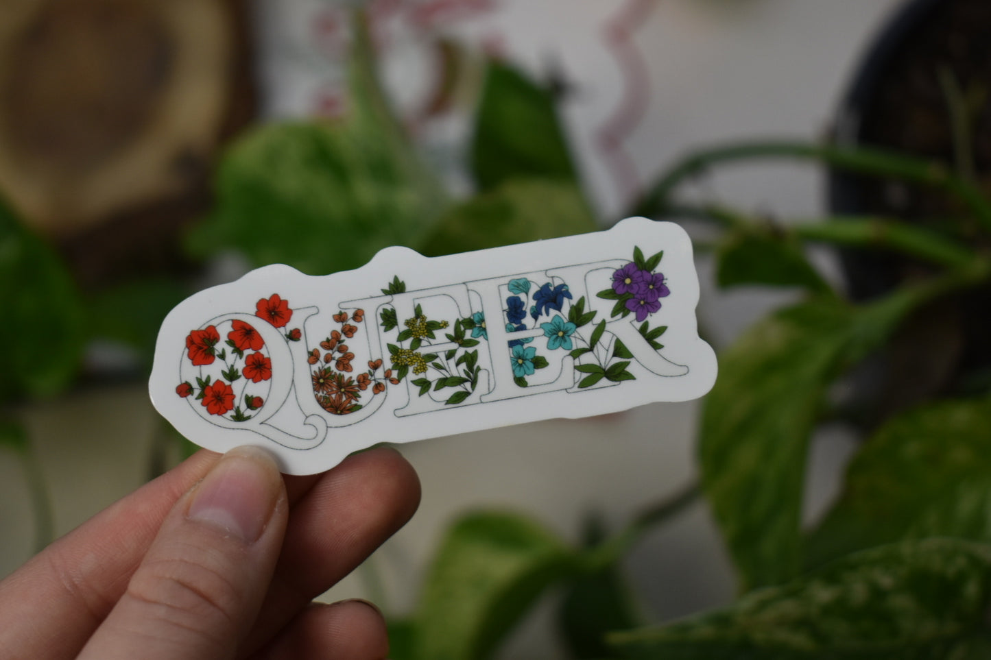 Queer Floral Sticker