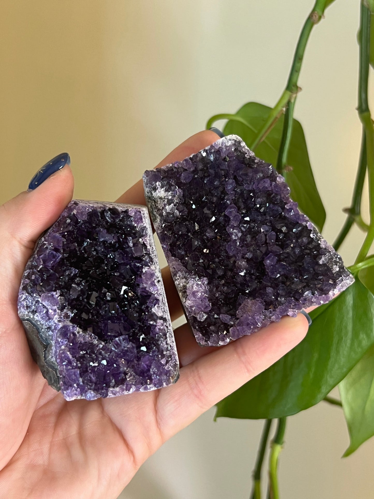 Amethyst Cluster Cut Base