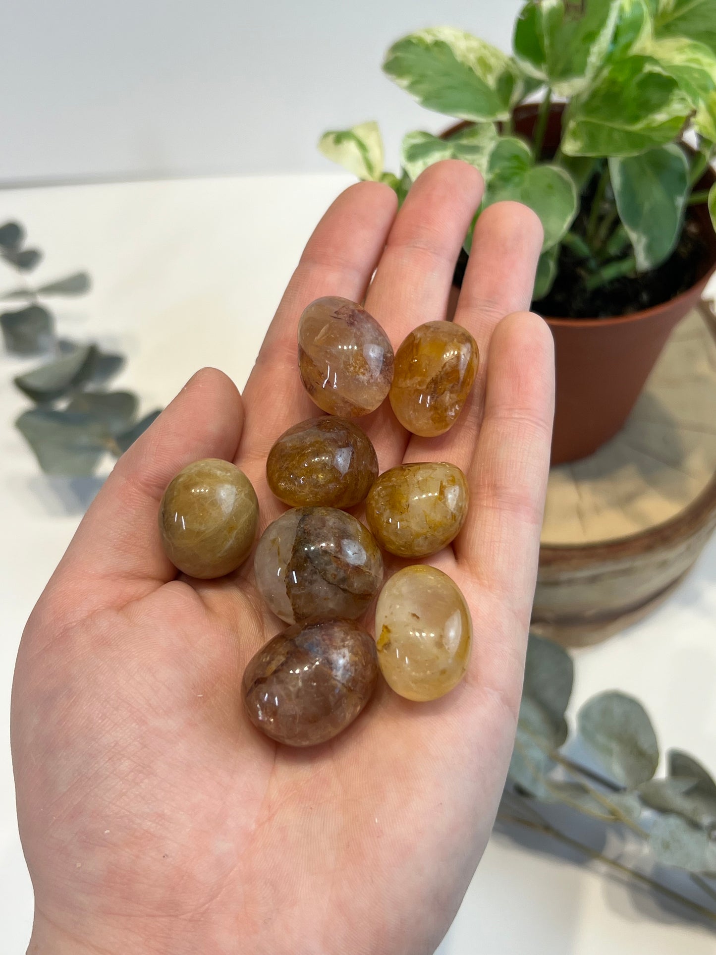 Golden Healer Quartz Tumbled