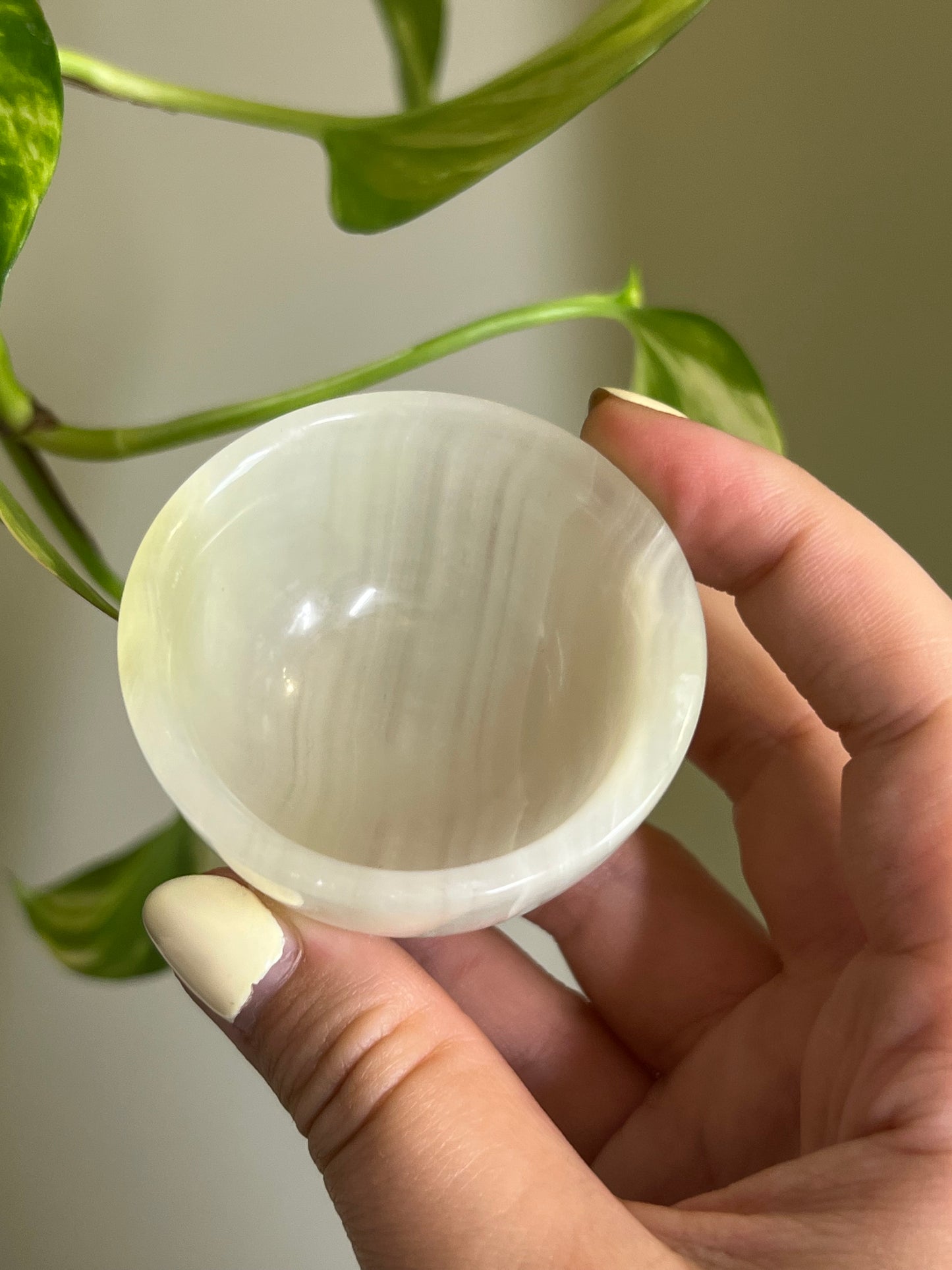 Green Banded Onyx Mini Bowl - H