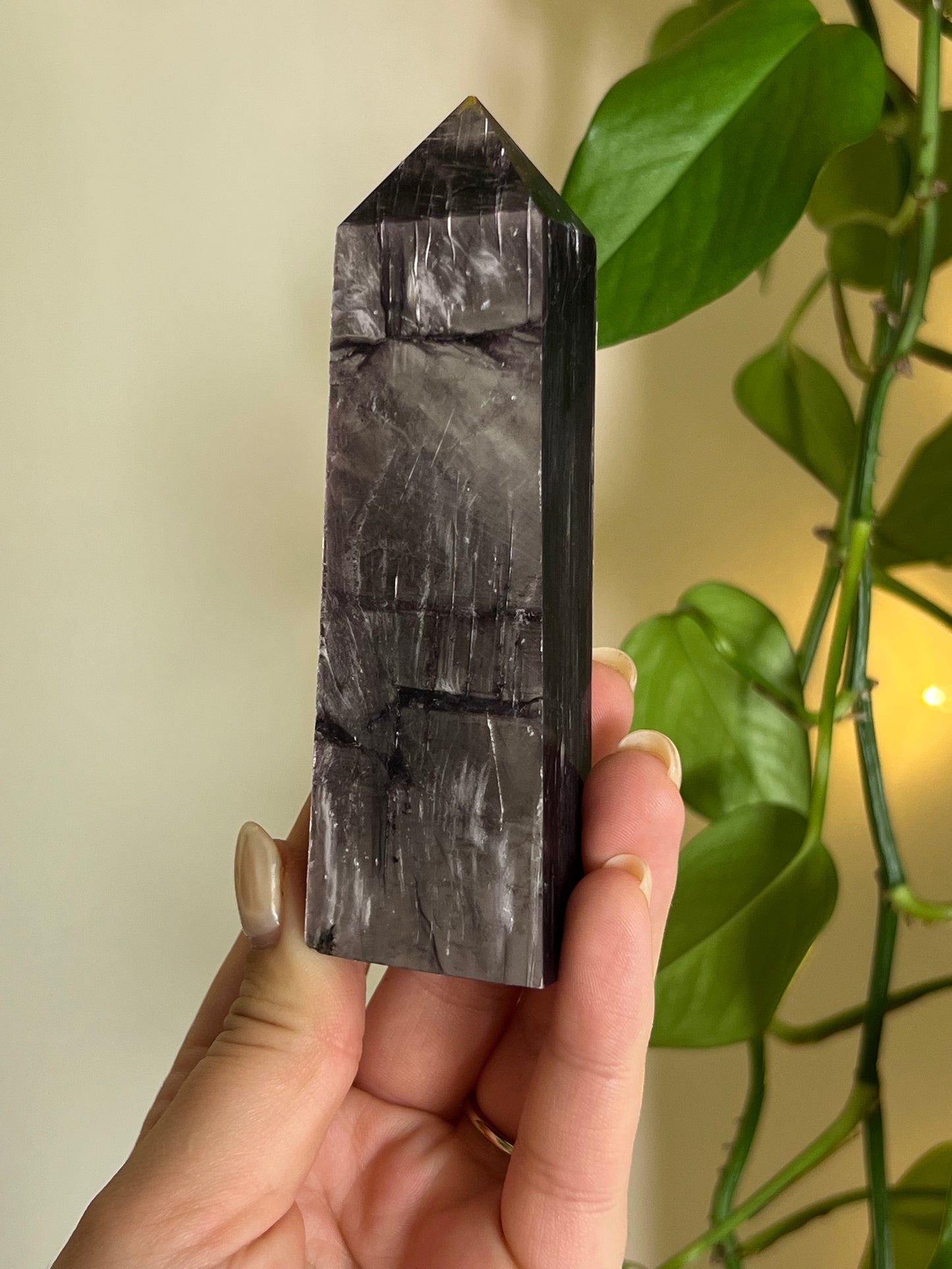 Gem Quality High Flash Lepidolite Towers