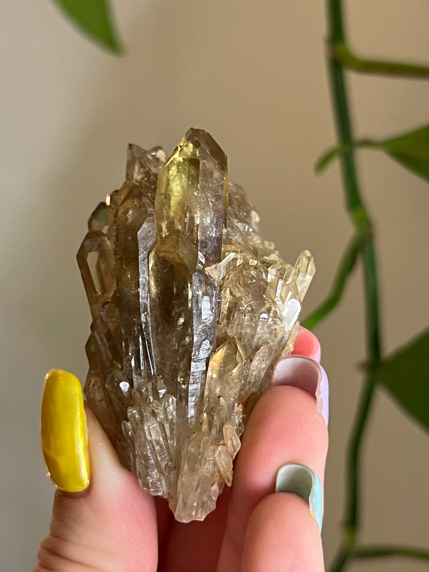 Natural Citrine Cluster