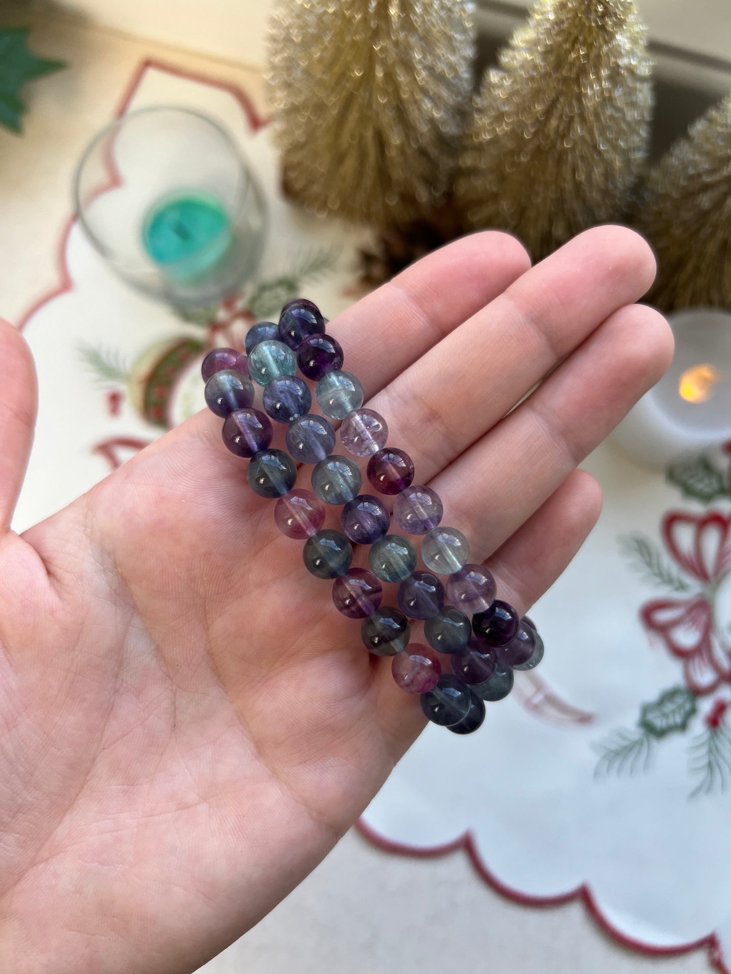 Rainbow Fluorite Bracelet