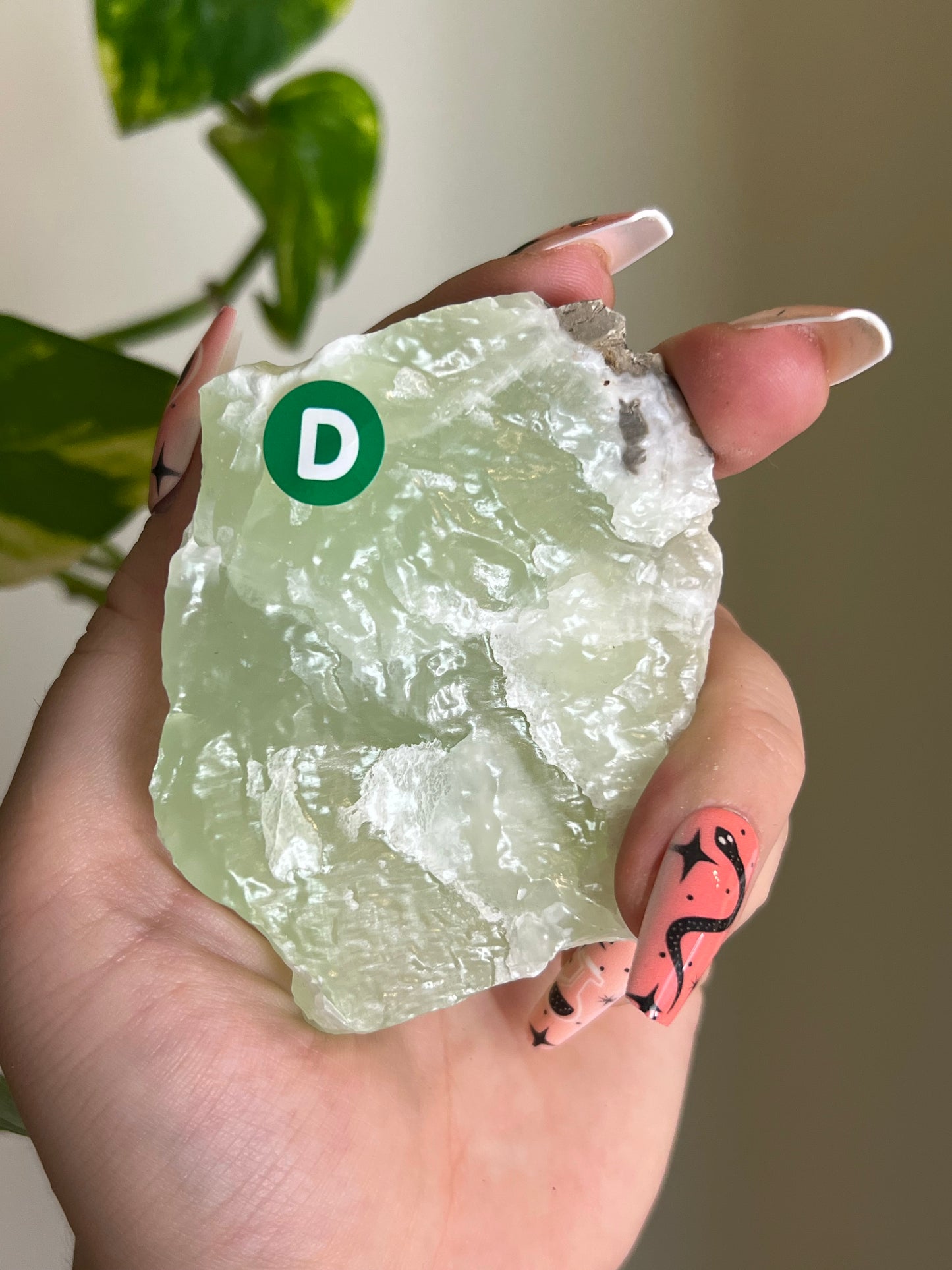 Mint Green Calcite Rough - D 🥝