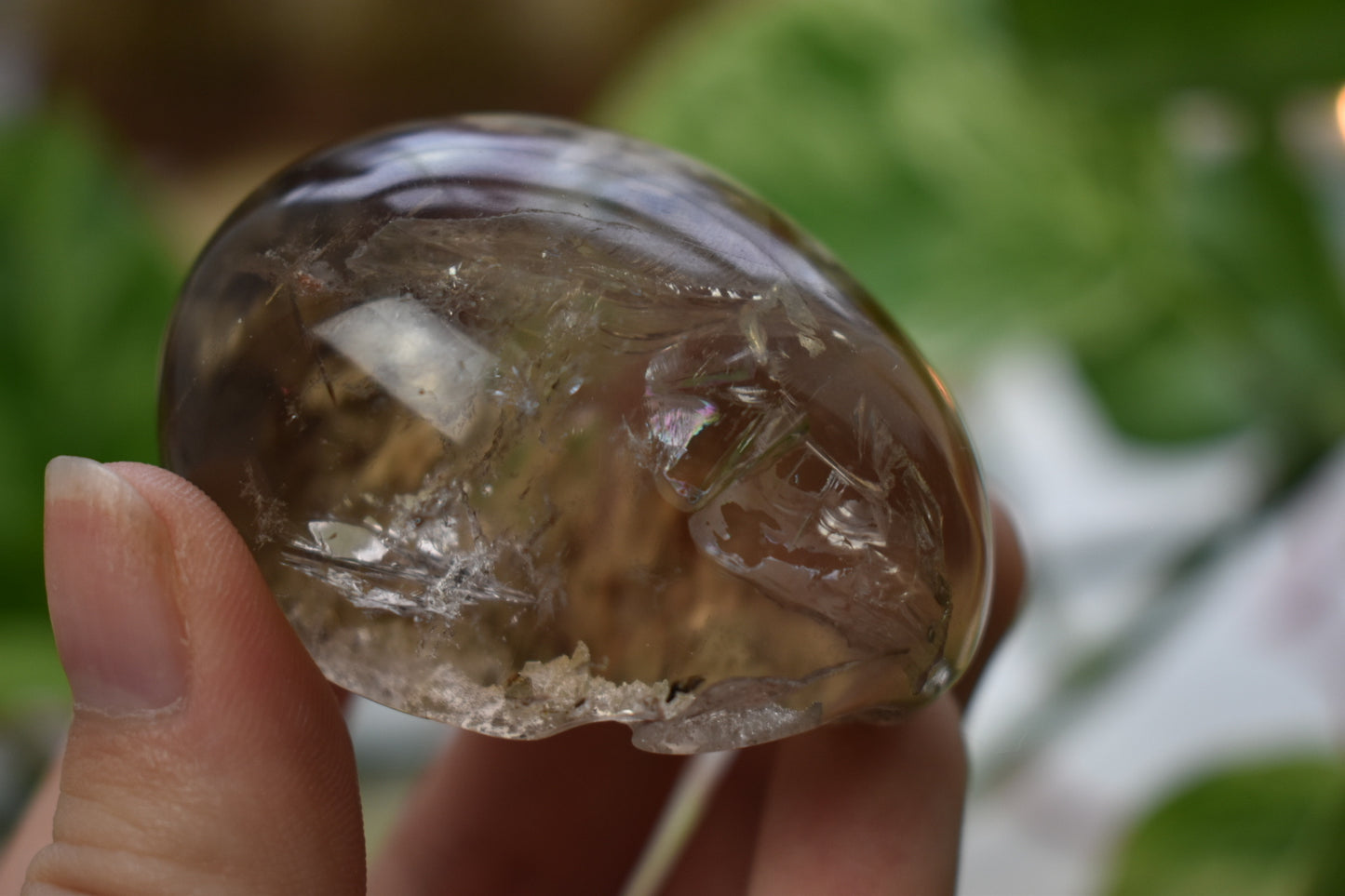 Smoky Garden Quartz Lense