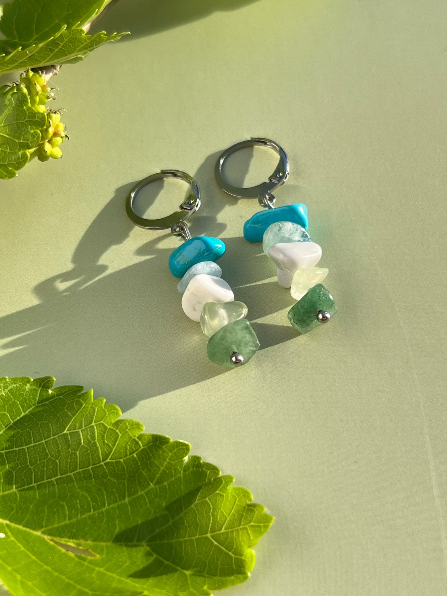 Gay/Achillean Pride Flag Huggie Earrings