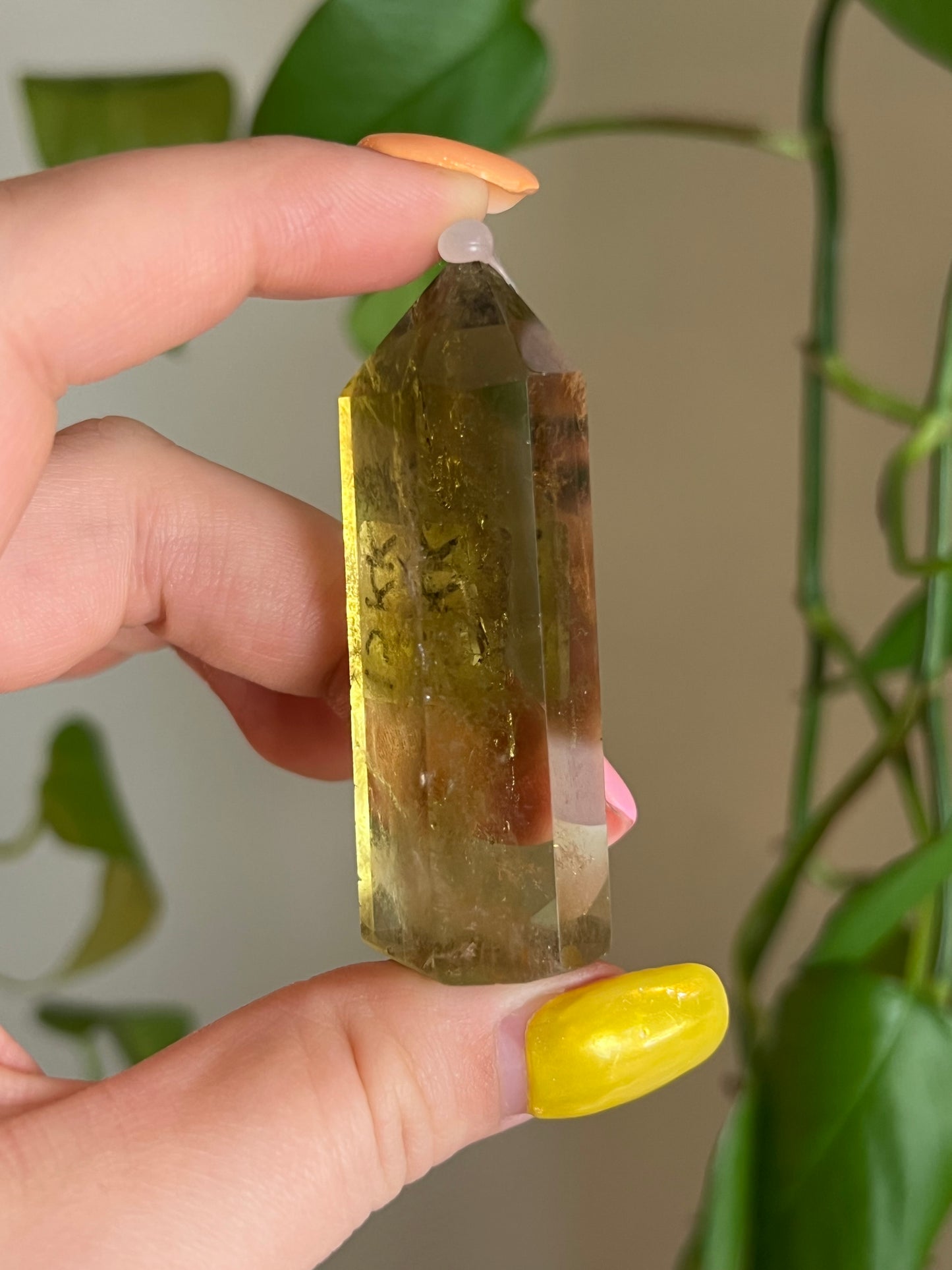 Natural Citrine Tower