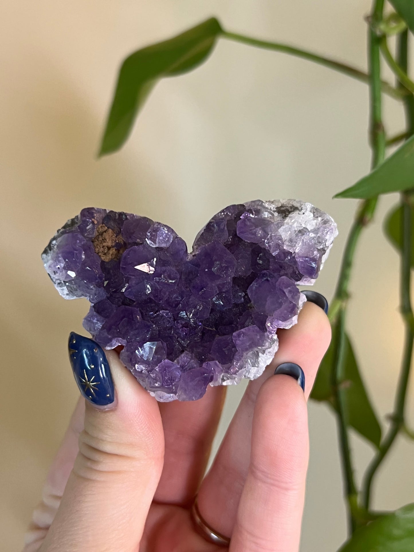 Amethyst Butterfly Cluster - P