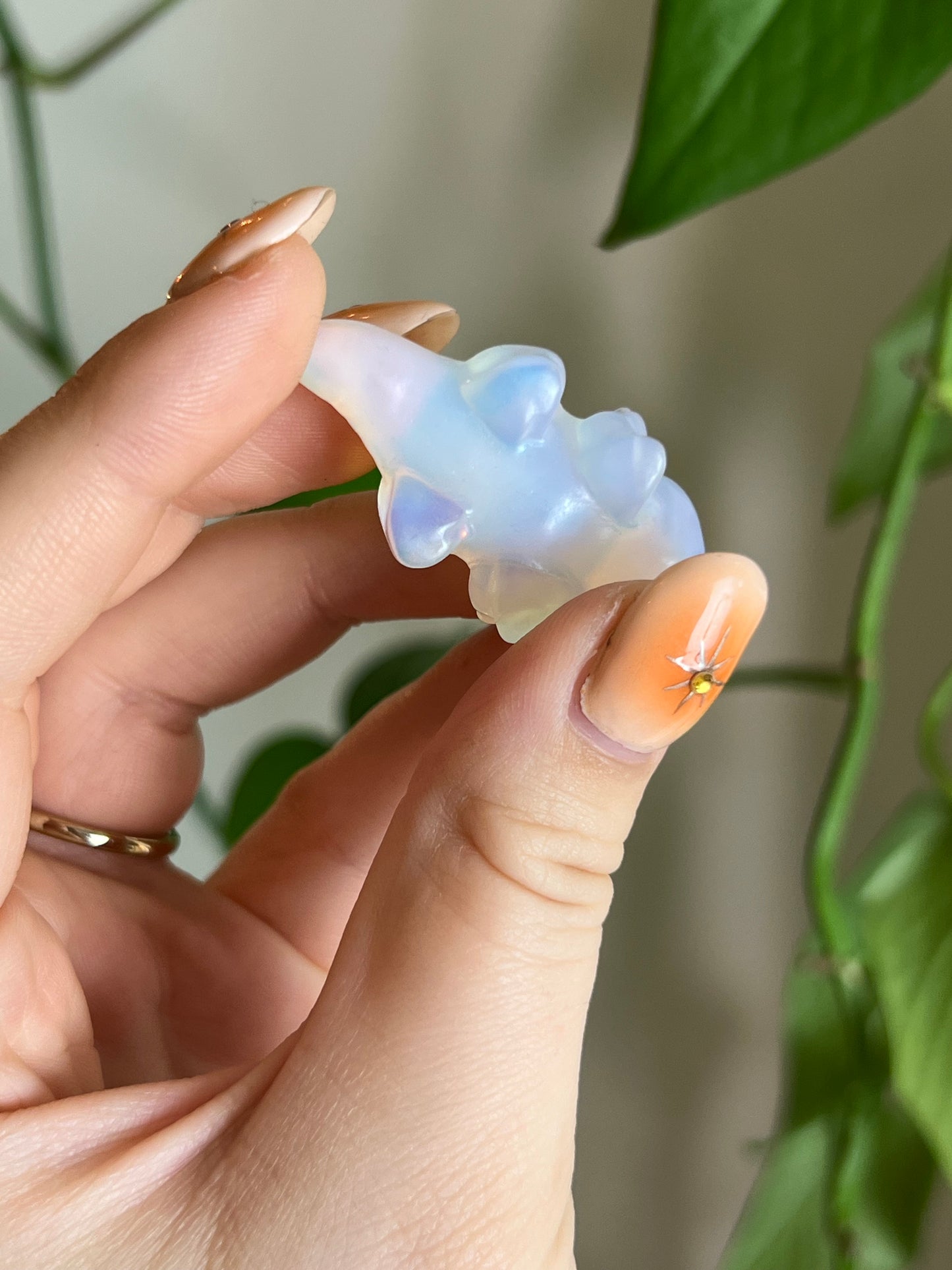Opalite Glass Axolotl