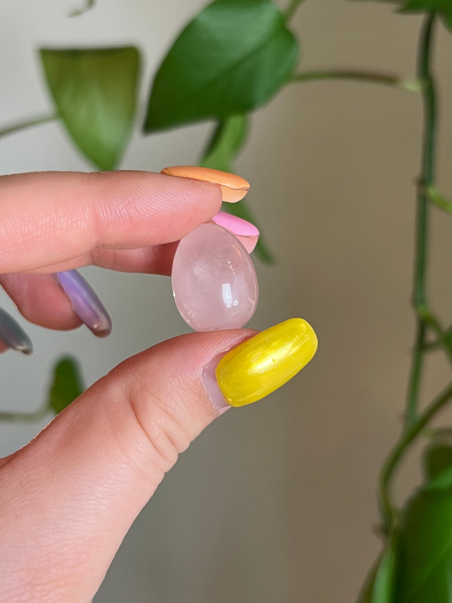 Rose Quartz Mini Egg