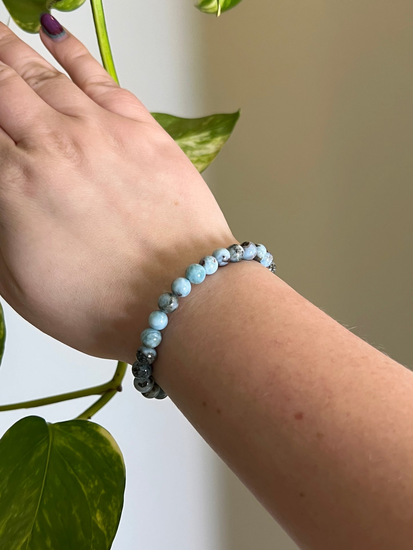 6mm Larimar Bracelet