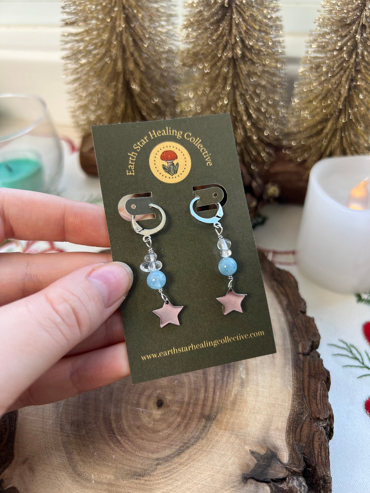 Solstice Star Earrings