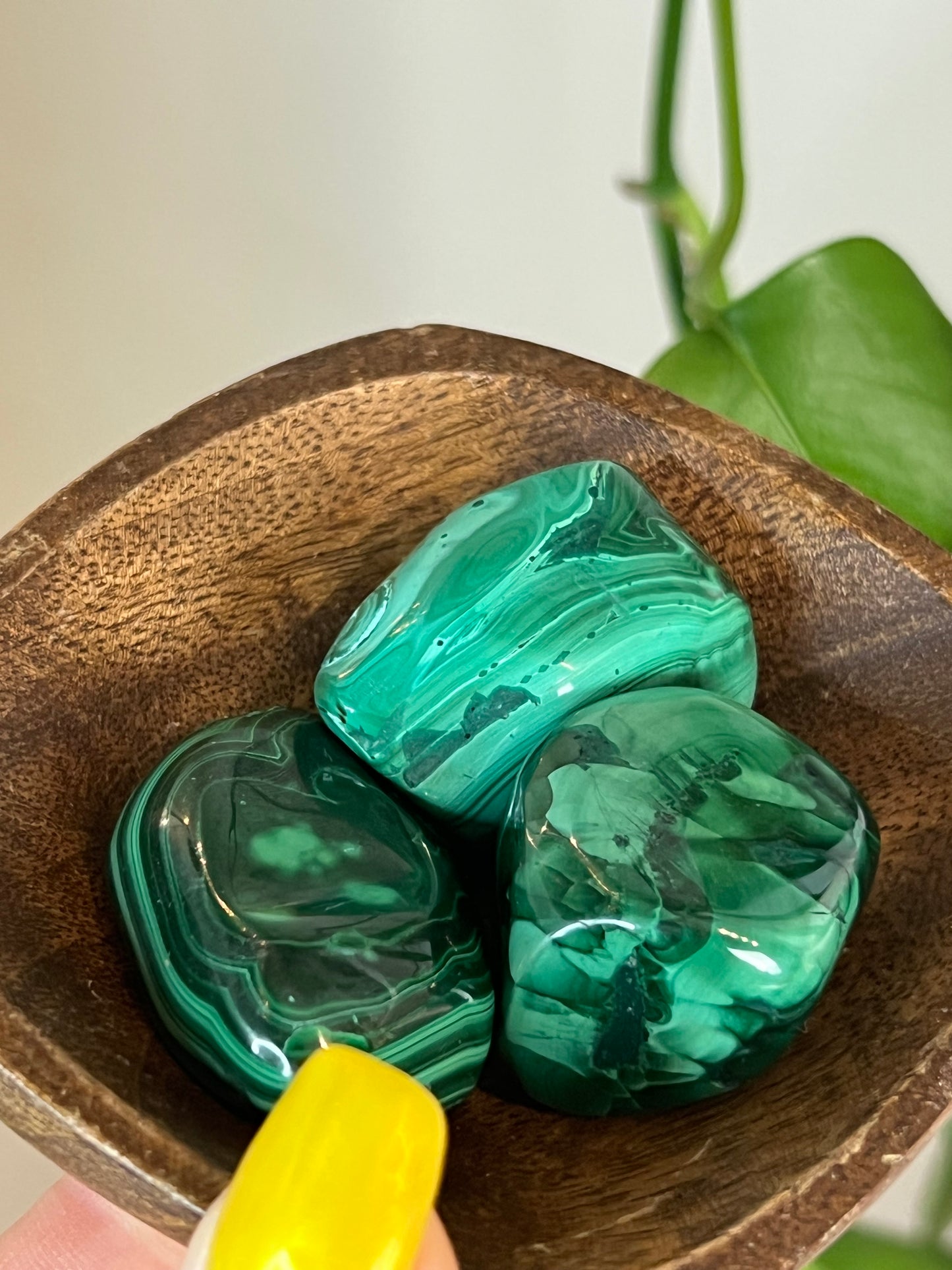 Malachite Tumbled