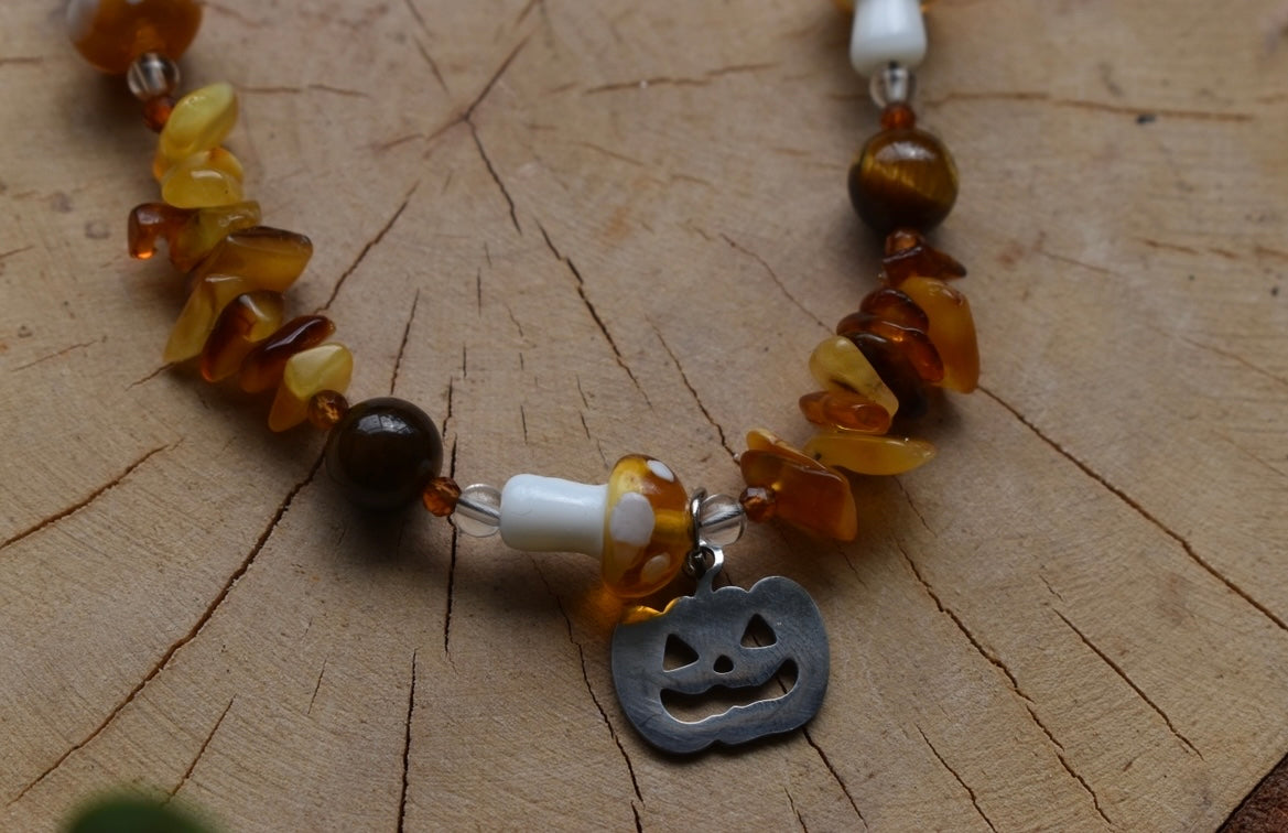 Pumpkin Harvest Necklace