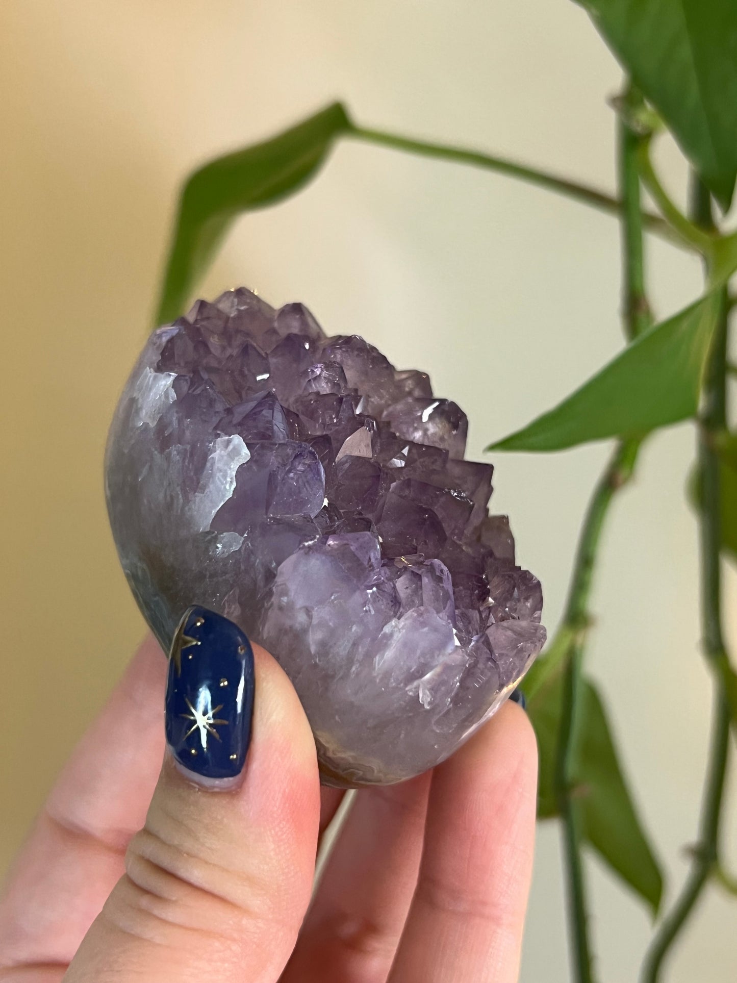 Amethyst Cluster Egg - E