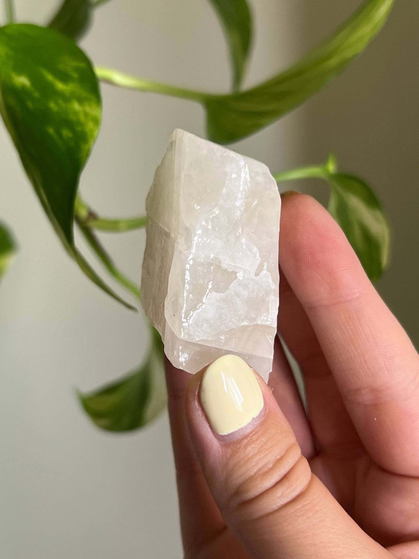 White Calcite Small Raw Chunk