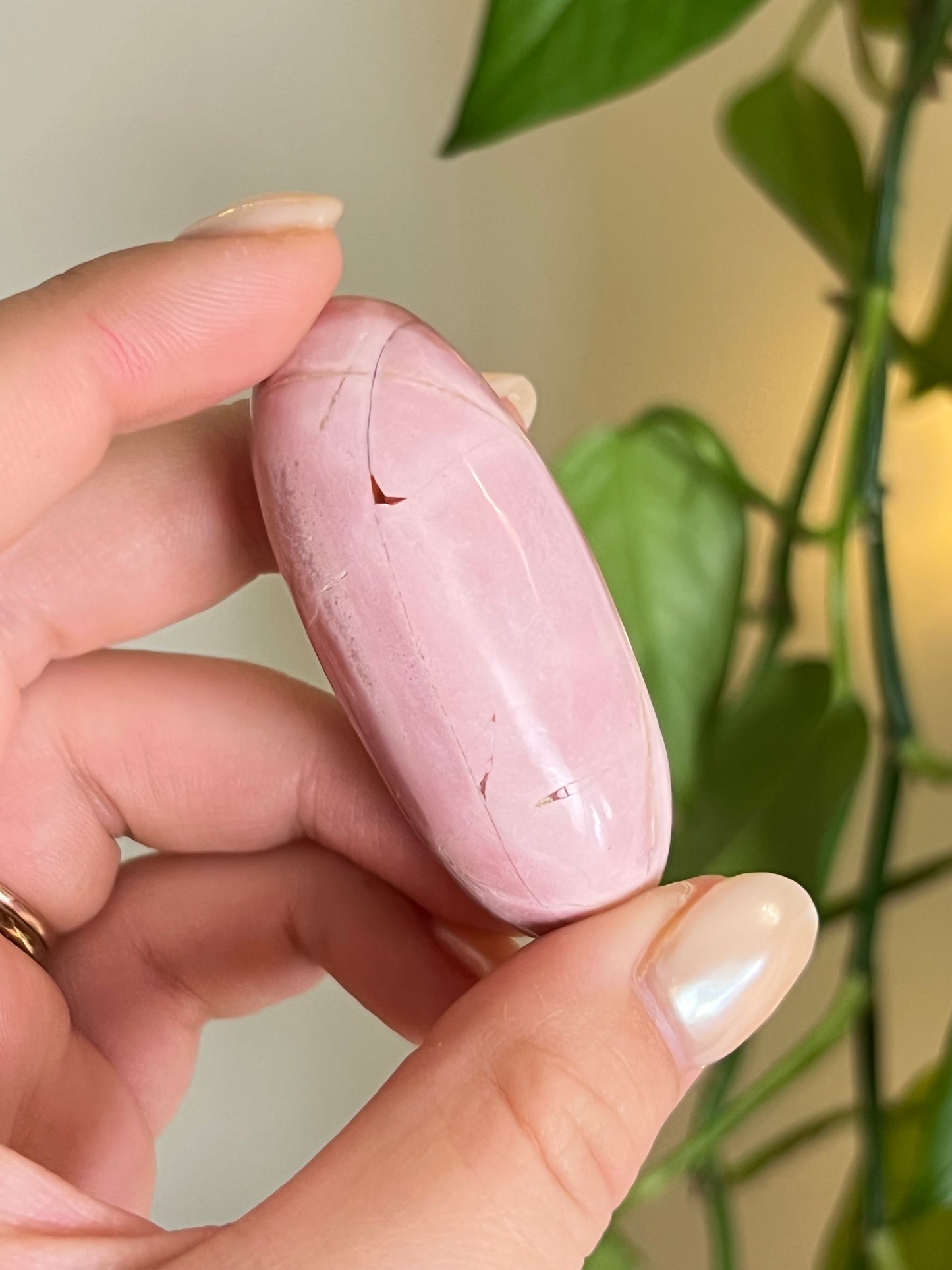 Australian Pink Opal Jelly Bean *Rare* - Large