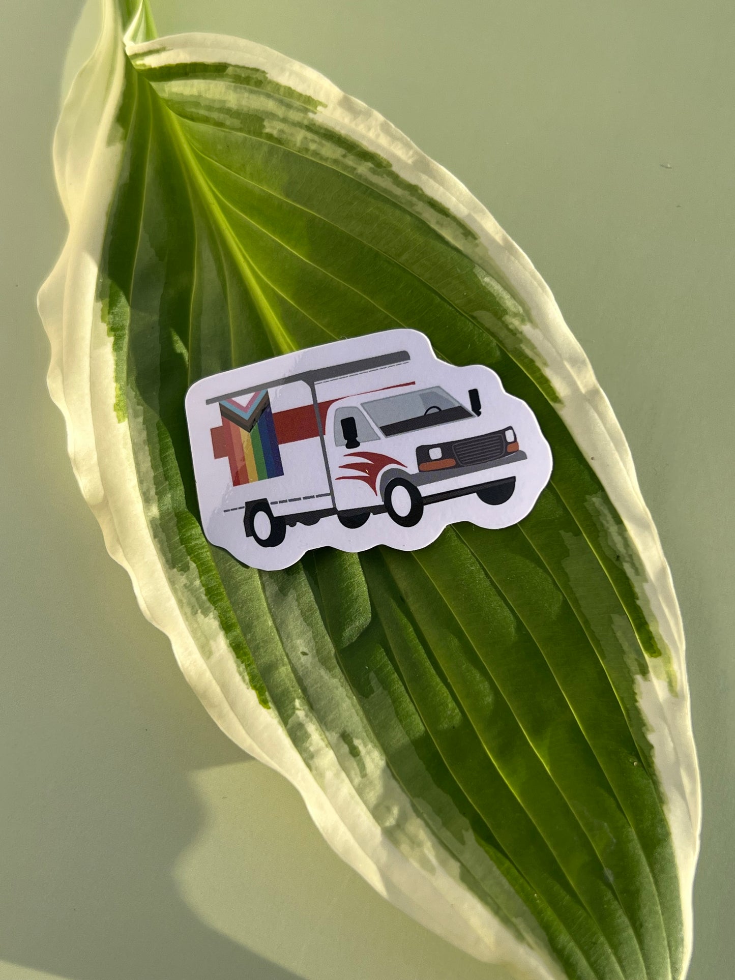 Pride Moving Truck Sticker