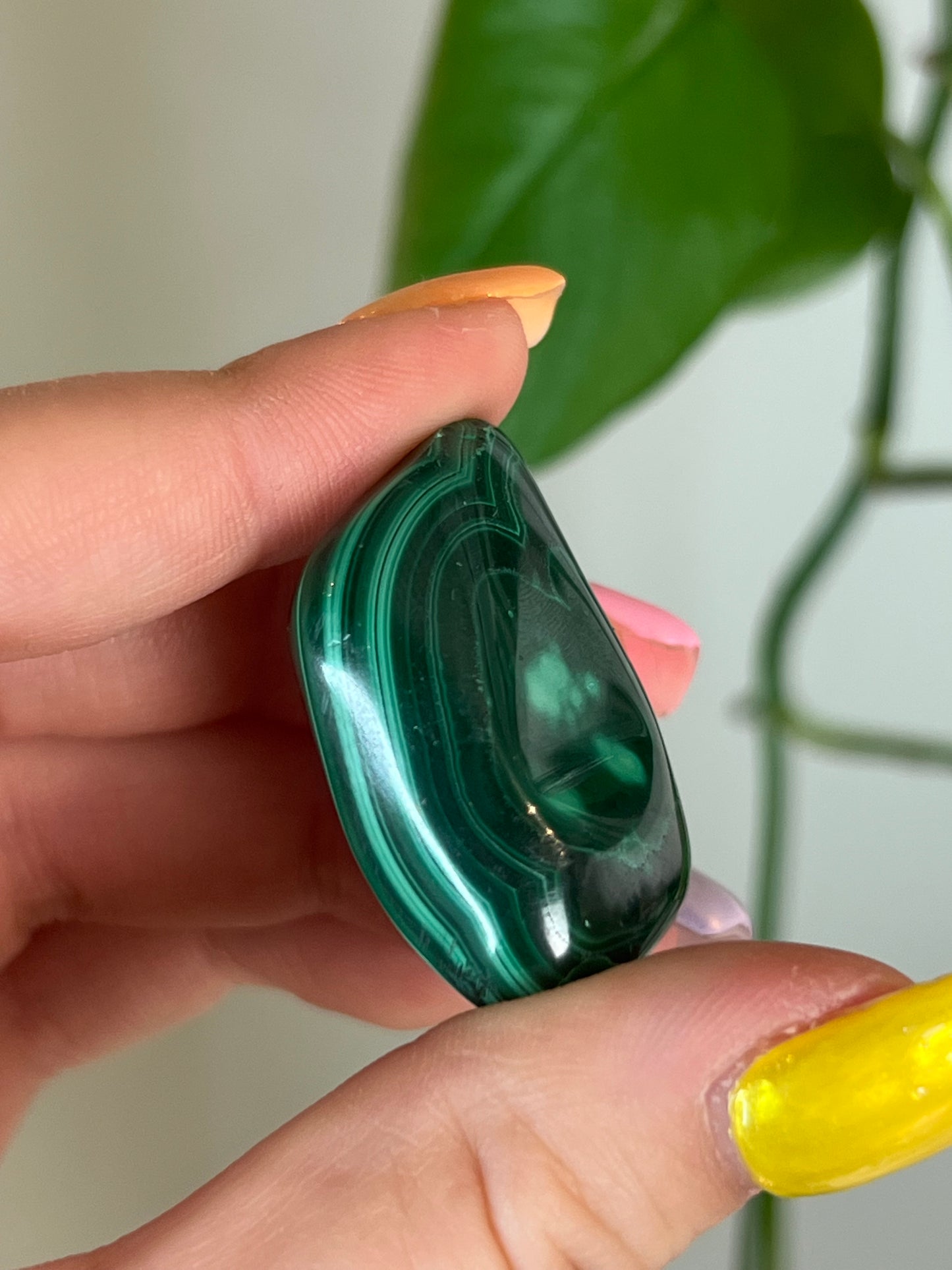 Malachite Tumbled