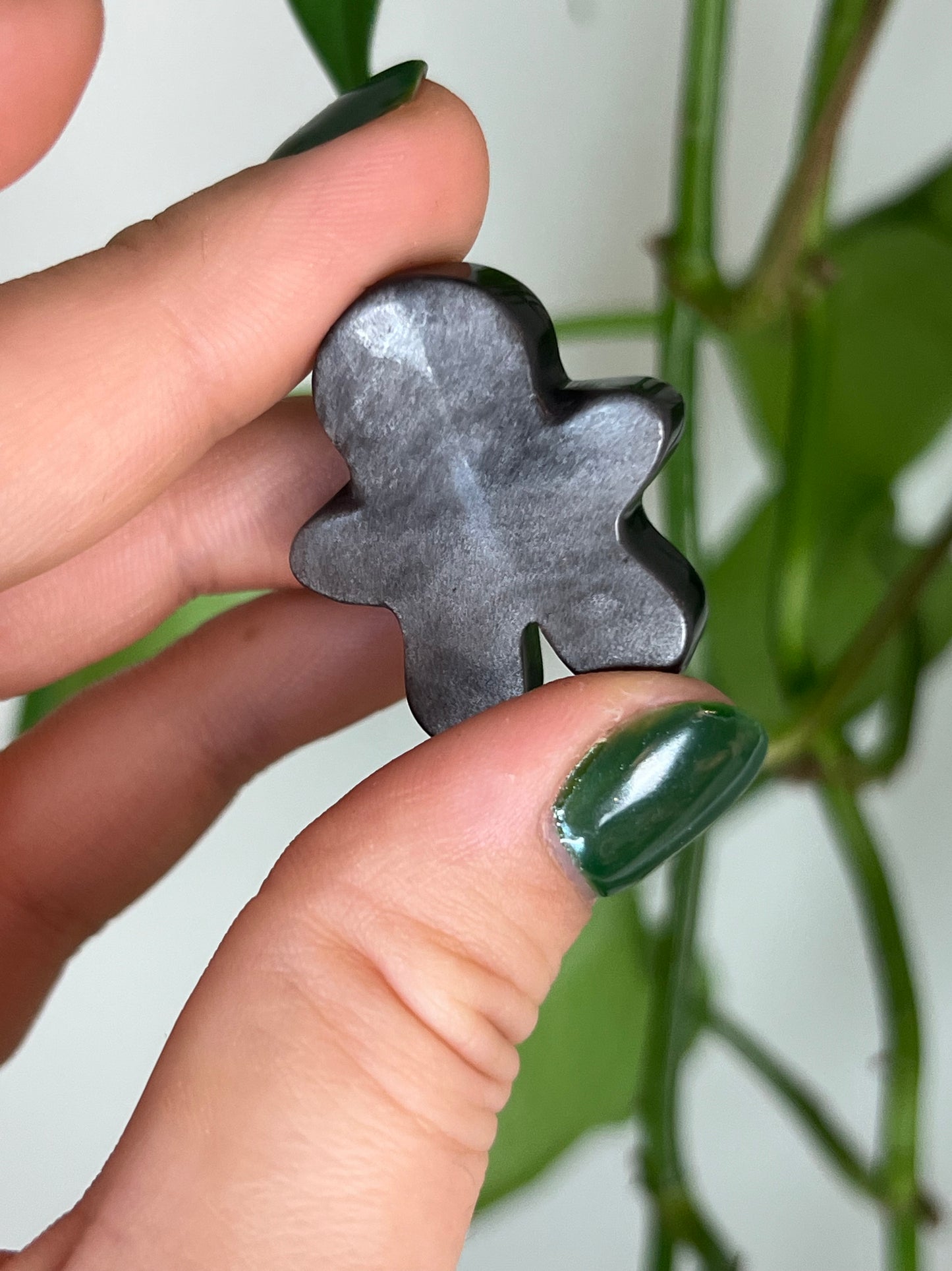 Silver Sheen Obsidian Gingerbread