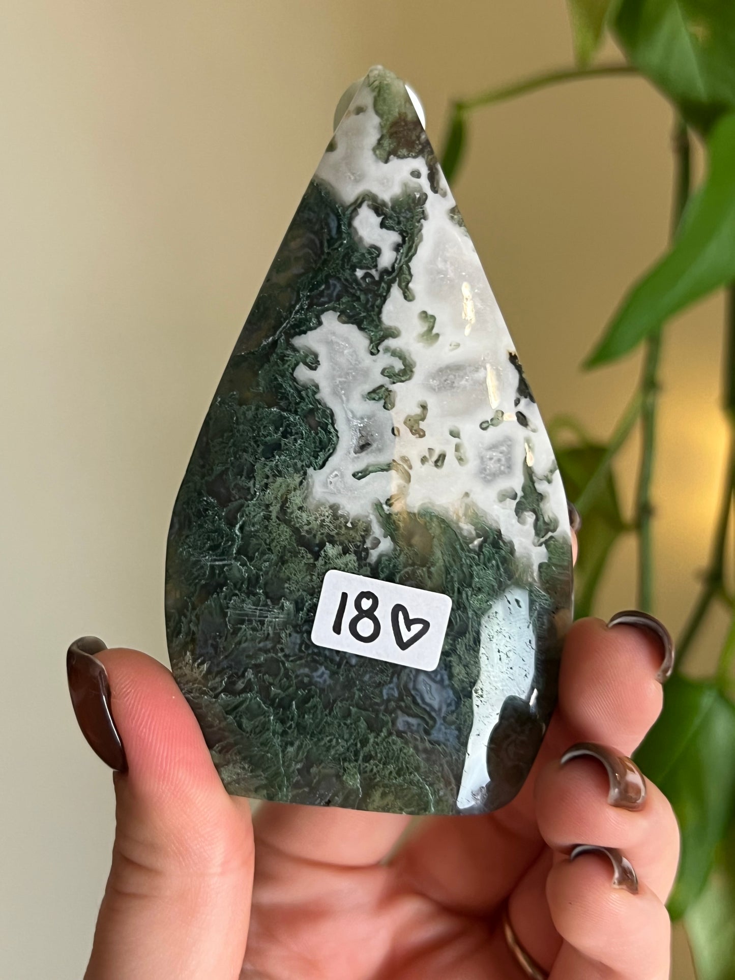 Moss Agate Freeform - F