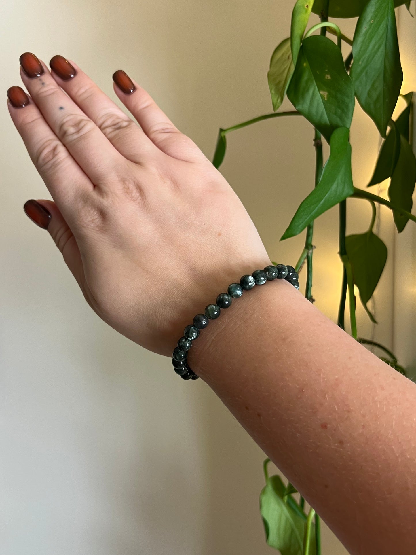 6mm Seraphinite Bracelet