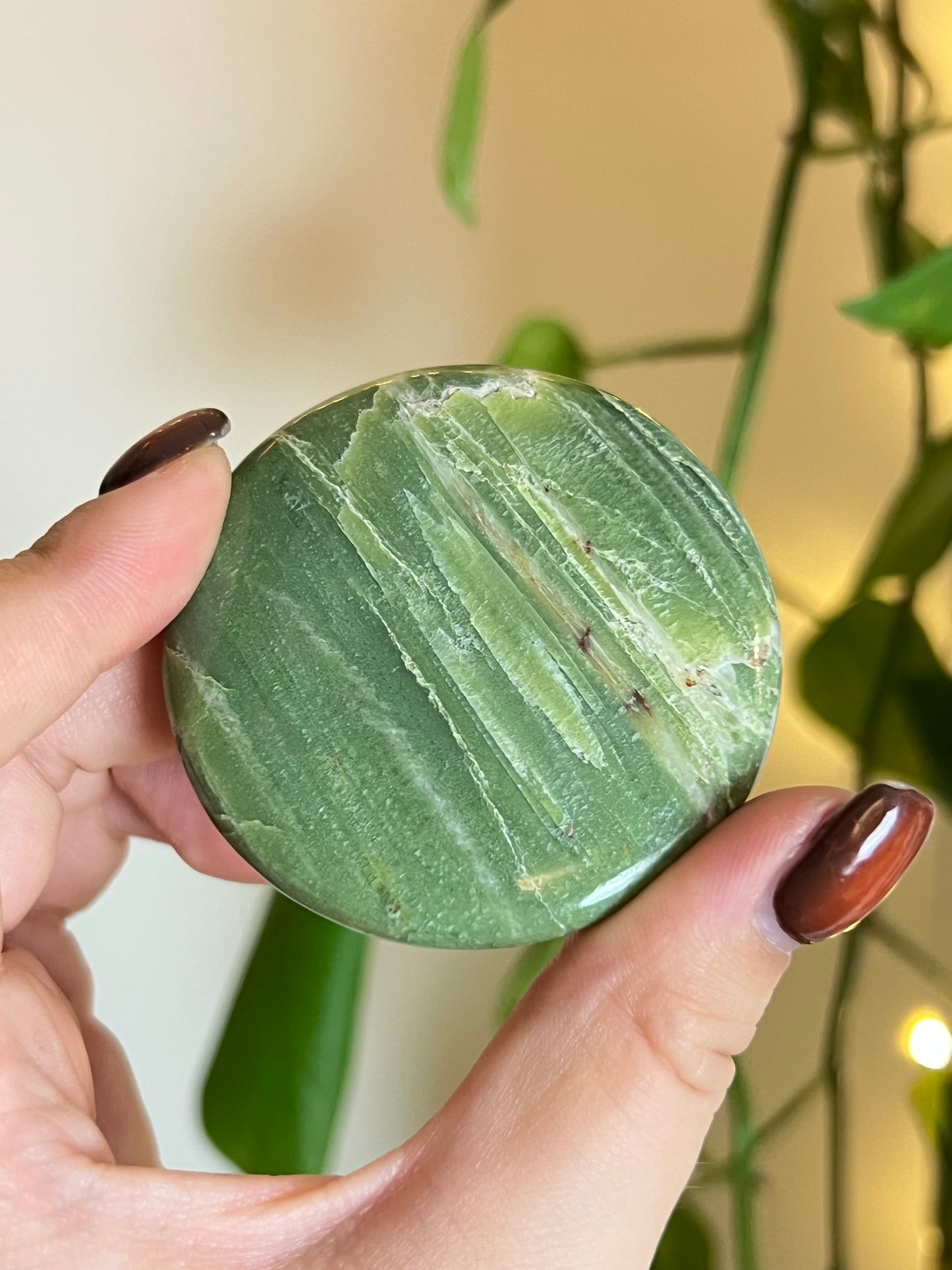 Tremolite Large Flat Stone